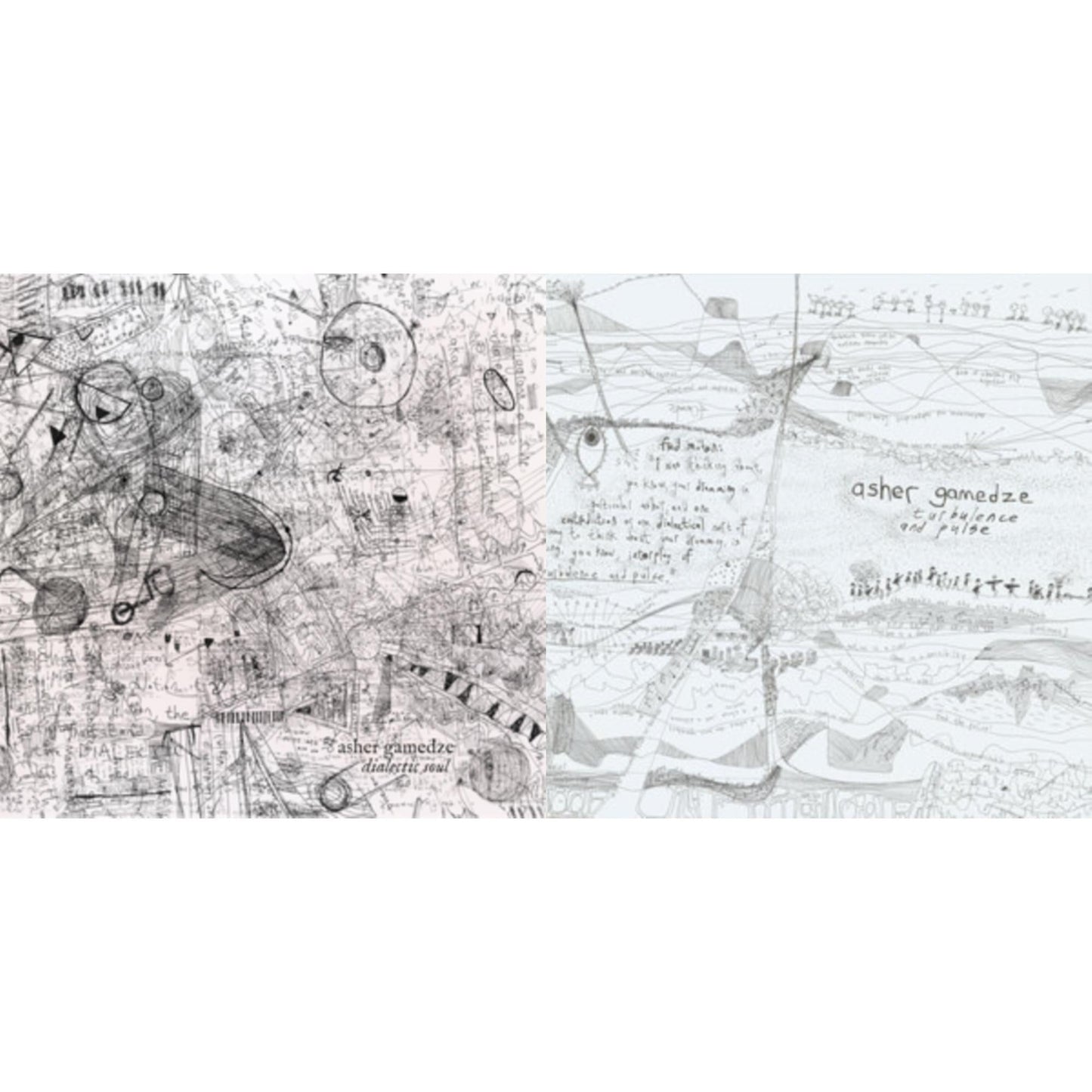 Asher Gamedze - Dialectic Soul (Clear Vinyl/2LP) & Turbulence & Pulse (2LP)
