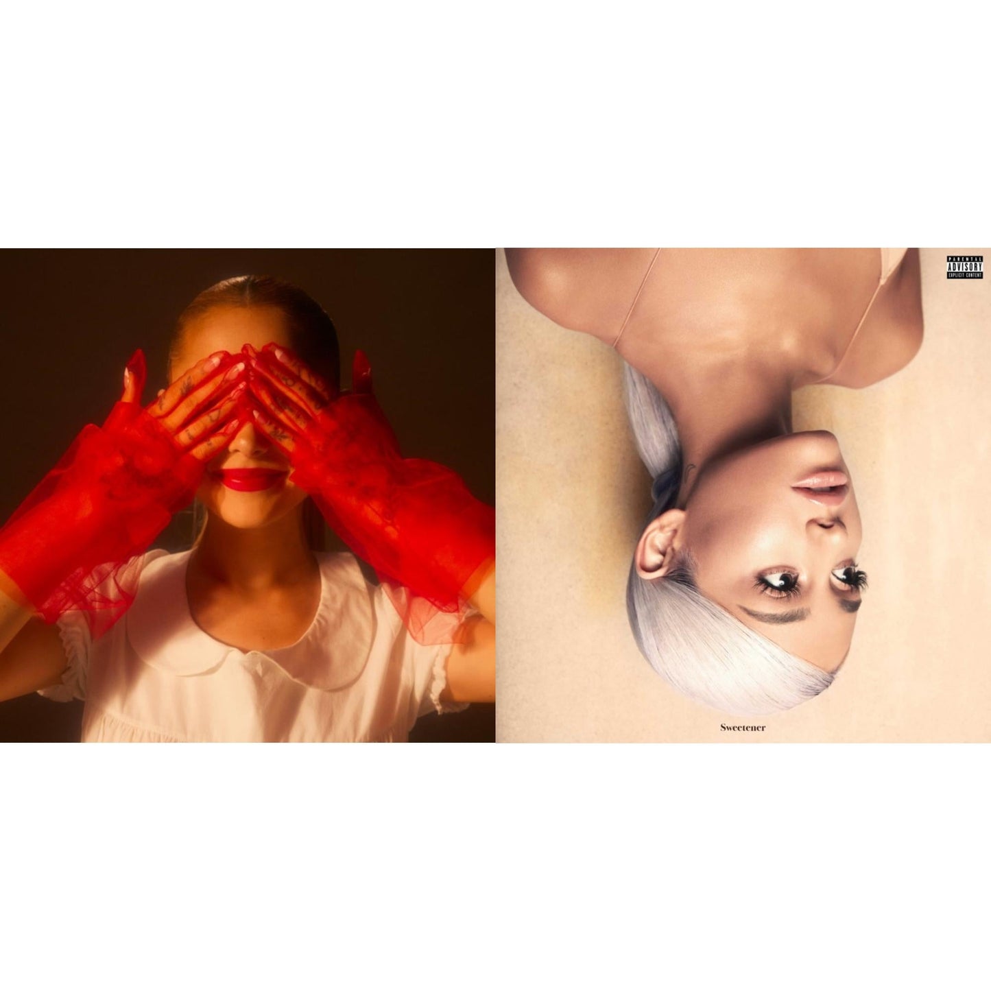 Ariana Grande - Eternal Sunshine (X) (Ruby LP Vinyl) & Sweetener (X) (2LP)