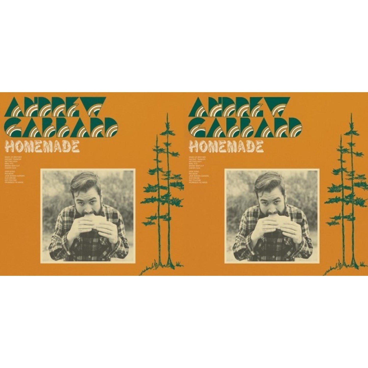 Andrew Gabbard - Homemade & Homemade (Camo Green LP Vinyl) (I)