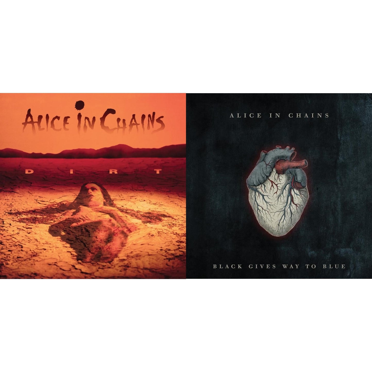 Alice In Chains - Dirt (2LP) & Black Gives Way To Blue (2LP)