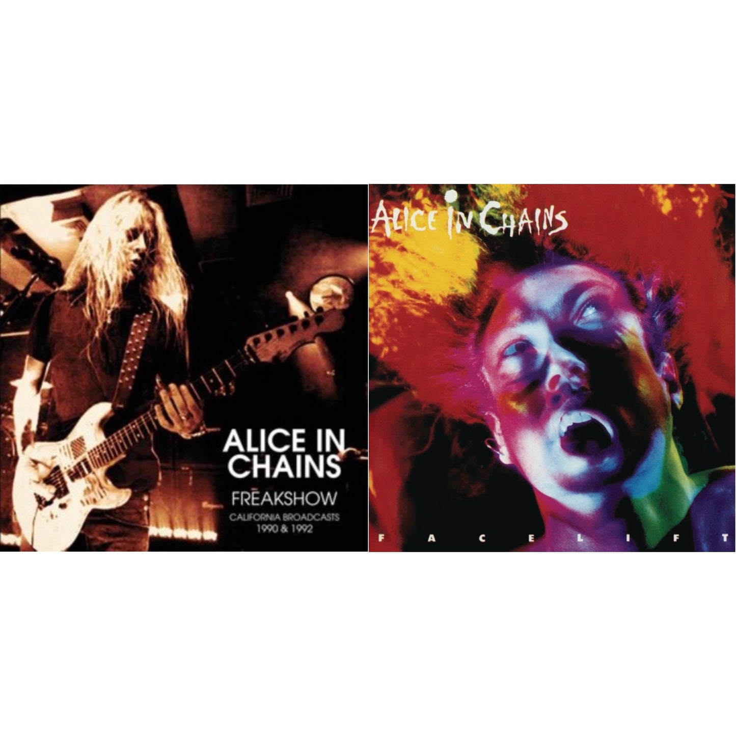 Alice In Chains - Freak Show (Red Vinyl/2LP) & Facelift (2LP)