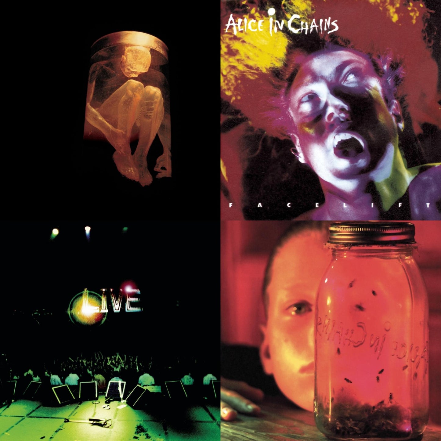 Alice In Chains - Jar Of Flies & Live & Nothing Safe: Best Of The Box & Facelift - CD Bundle