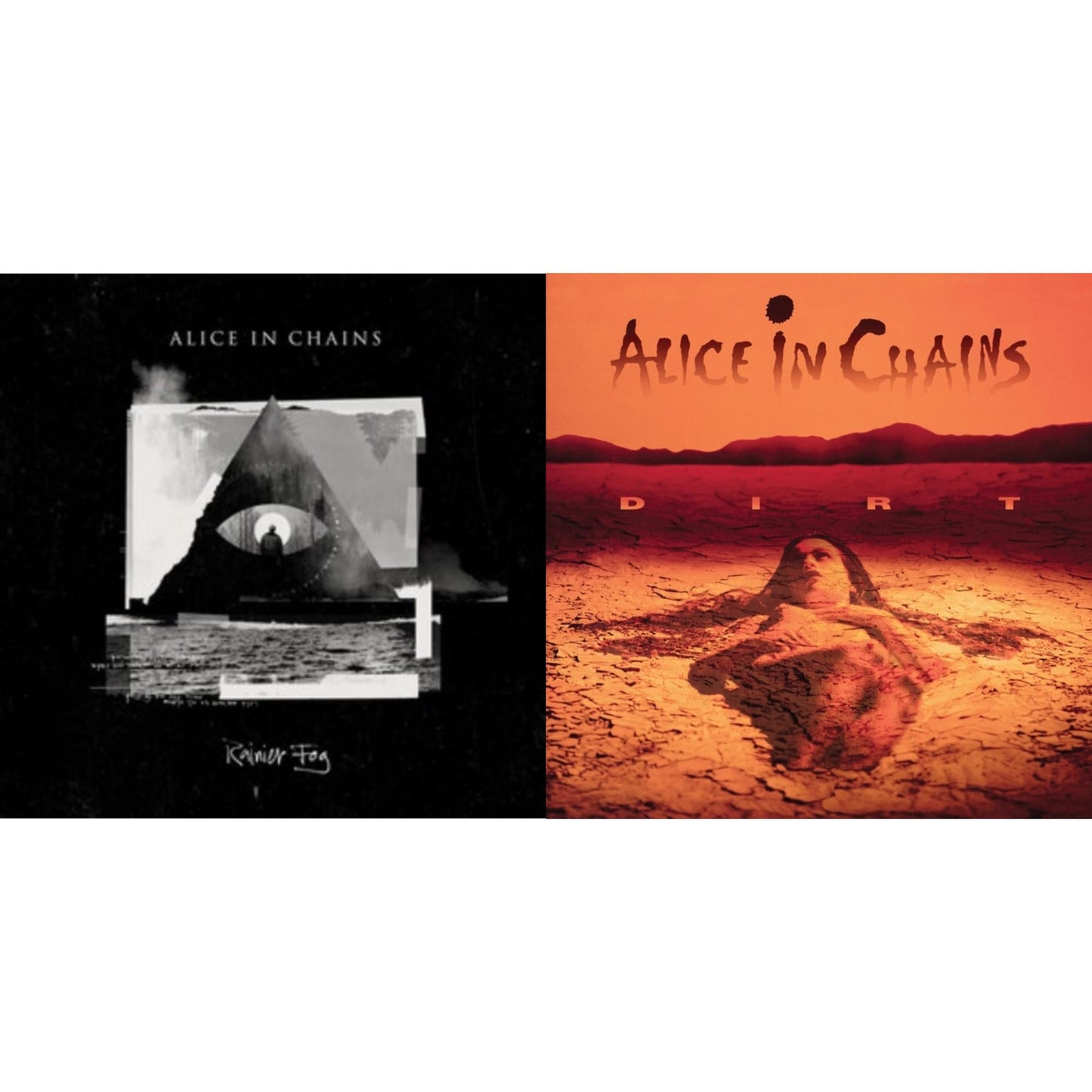 Alice In Chains - Rainier Fog (Smog Color Variant LP Vinyl) & Dirt (2LP)
