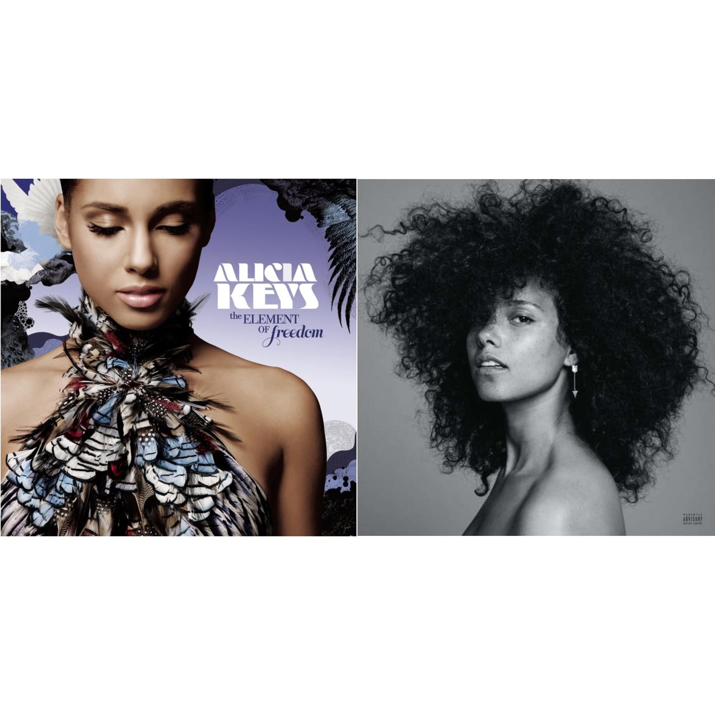 Alicia Keys - Element Of Freedom (2LP/Lilac Vinyl) & Here (Pa) (150G/Dlcard/Gatefold/24 X 24 Poster)