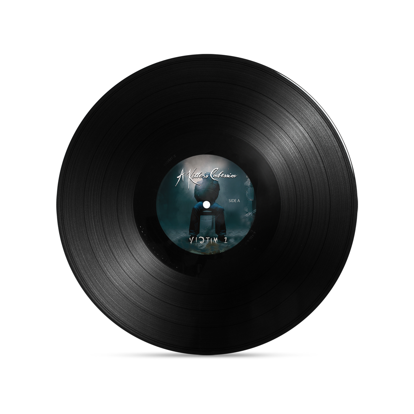A Killer's Confession - Victim 1 Black Vinyl Record