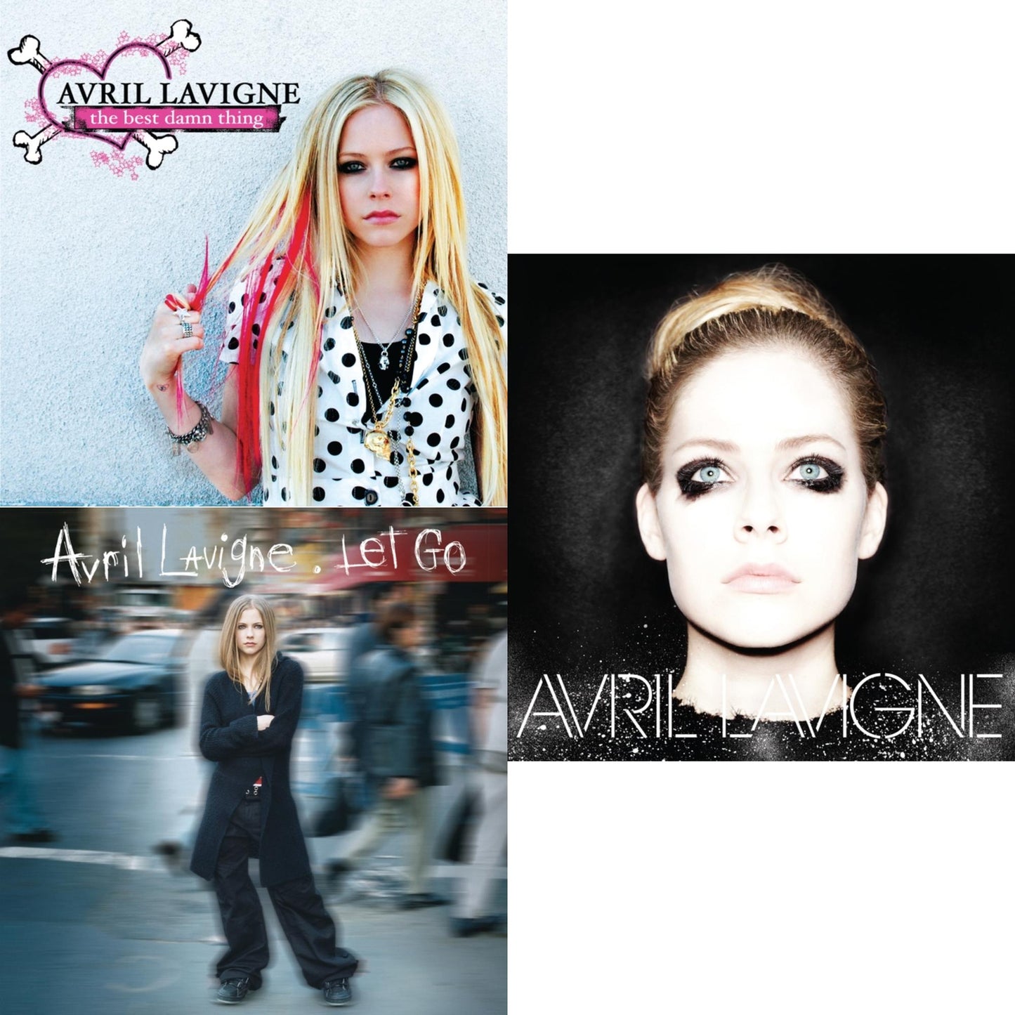 Avril Lavigne - Let Go (2LP) & Best Damn Thing (2LP) & Avril Lavigne (2LP)