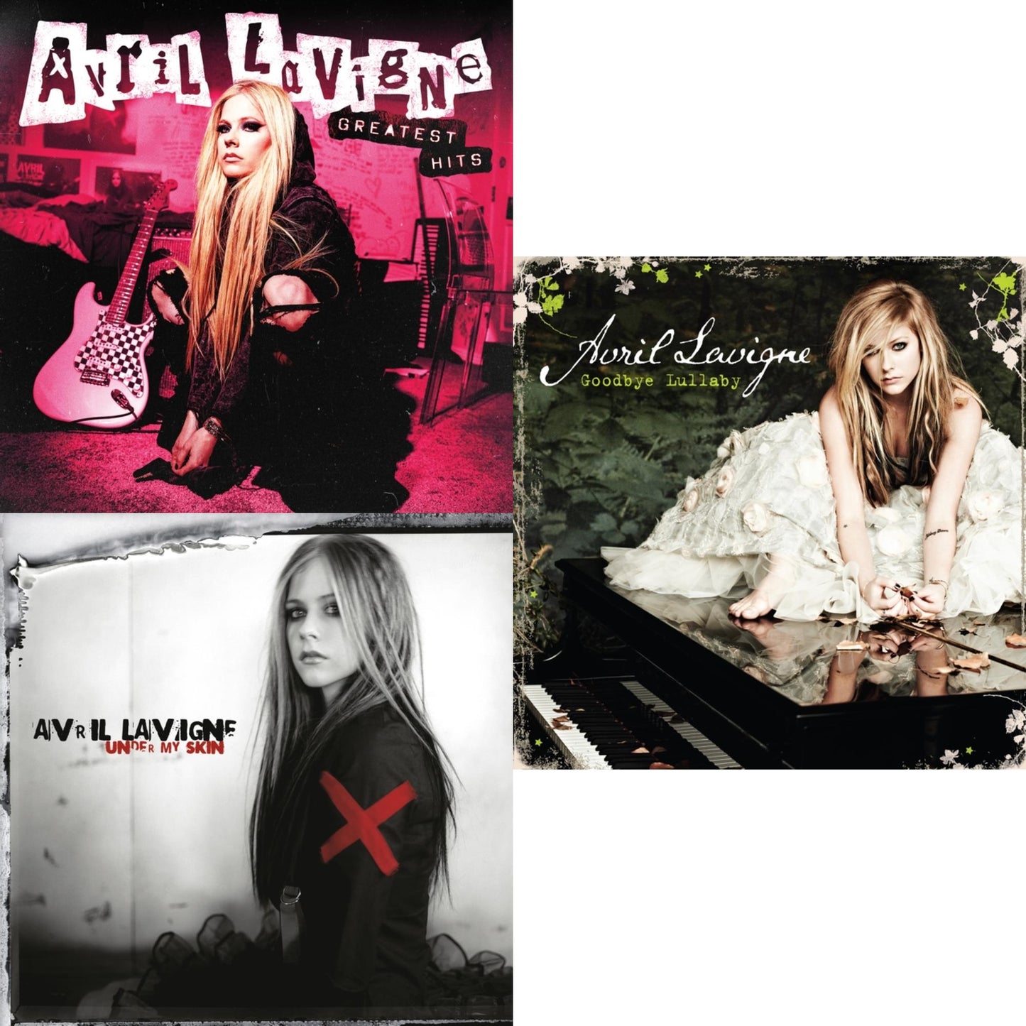 Avril Lavigne - Greatest Hits (2LP) & Under My Skin & Goodbye Lullaby (2LP)