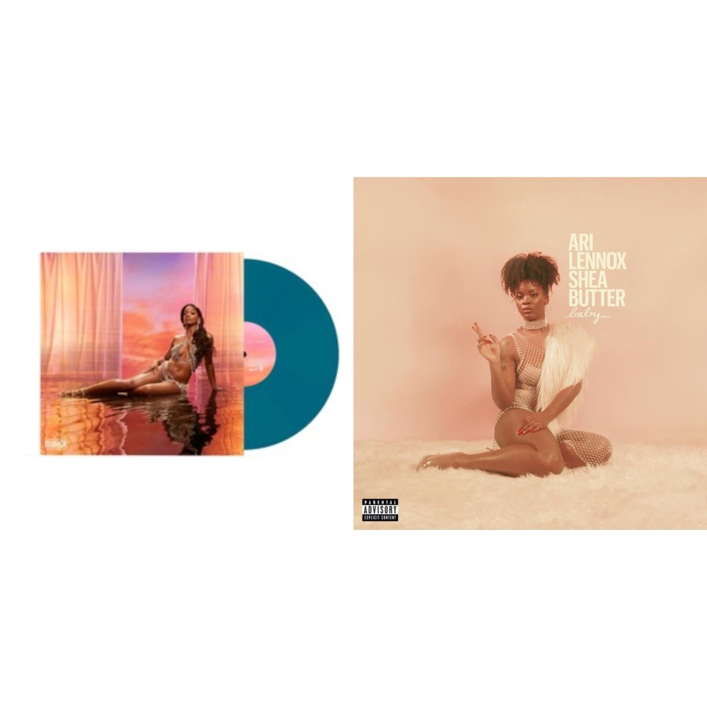 Ari Lennox - Age/Sex/Location (Sea Blue LP Vinyl) & Shea Butter Baby