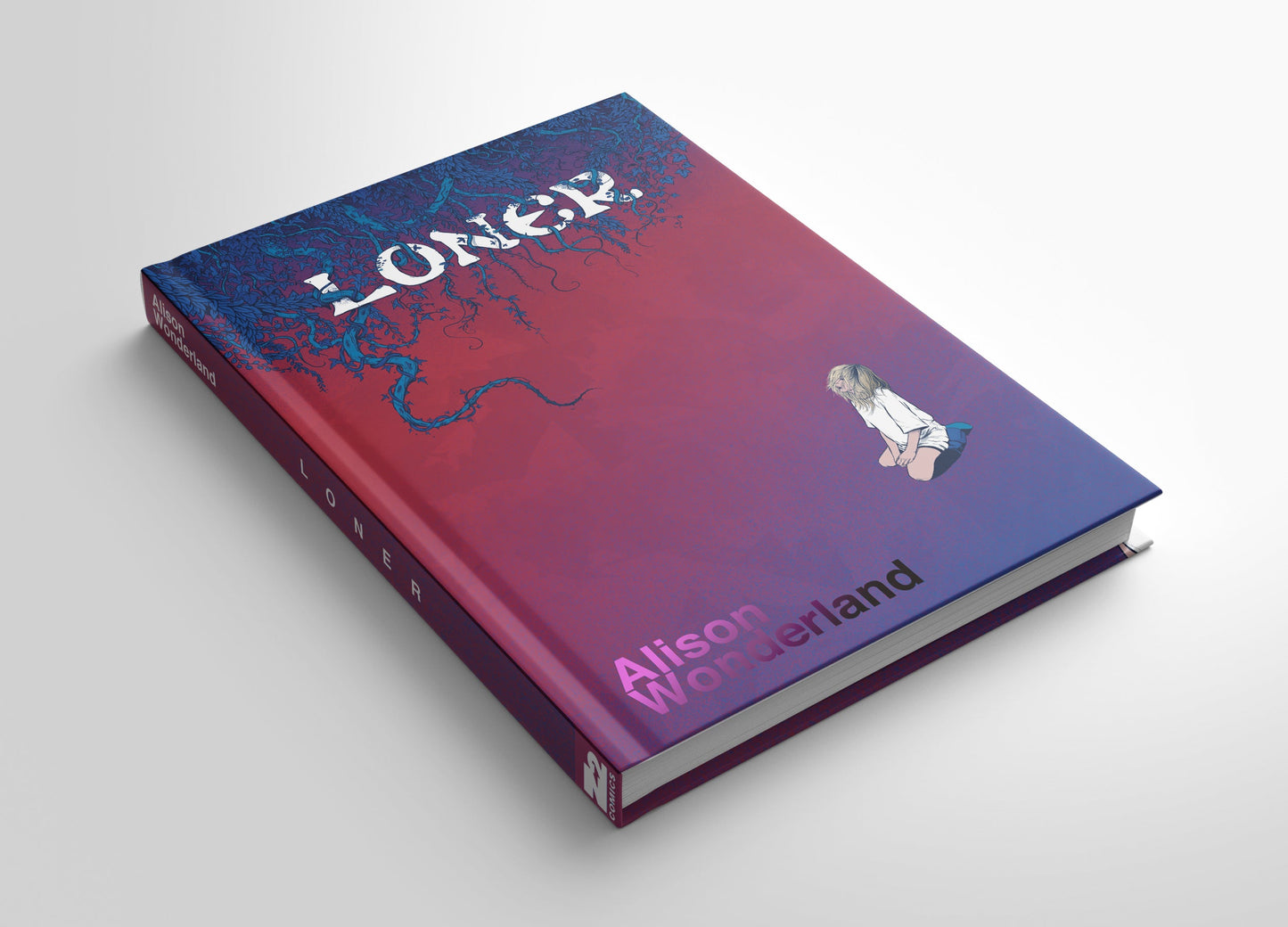 Alison Wonderland LONER An Alison Wonderland Graphic Novel and RPG Standard Hardcover Book