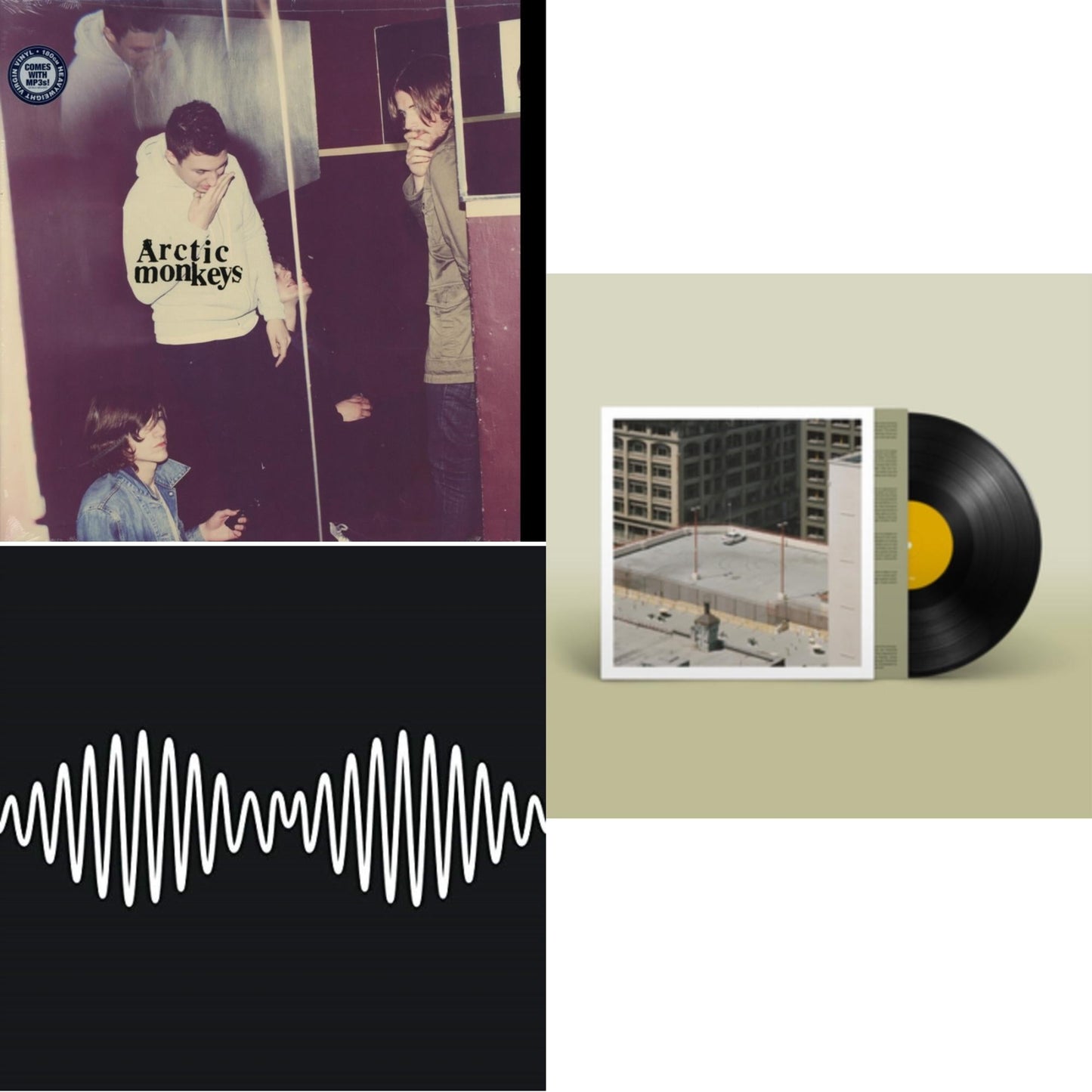 Arctic Monkeys - Humbug (Dl Card) & Am (Dl Card) & The Car - LP Vinyl Bundle