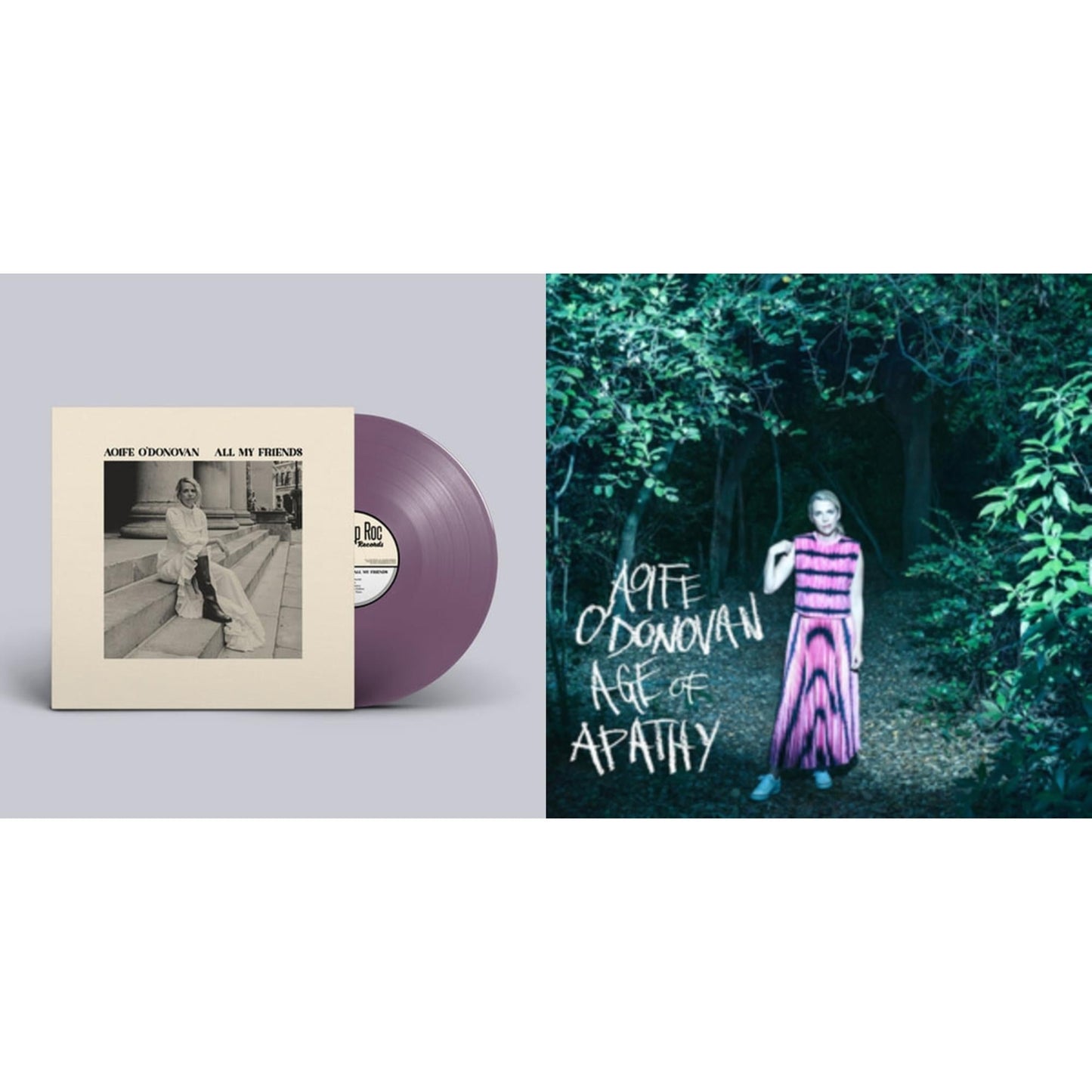 Aoife O'donovan - Age Of Apathy (Bone Color LP Vinyl/Dl Card) & All My Friends (Opaque Violet LP Vinyl)