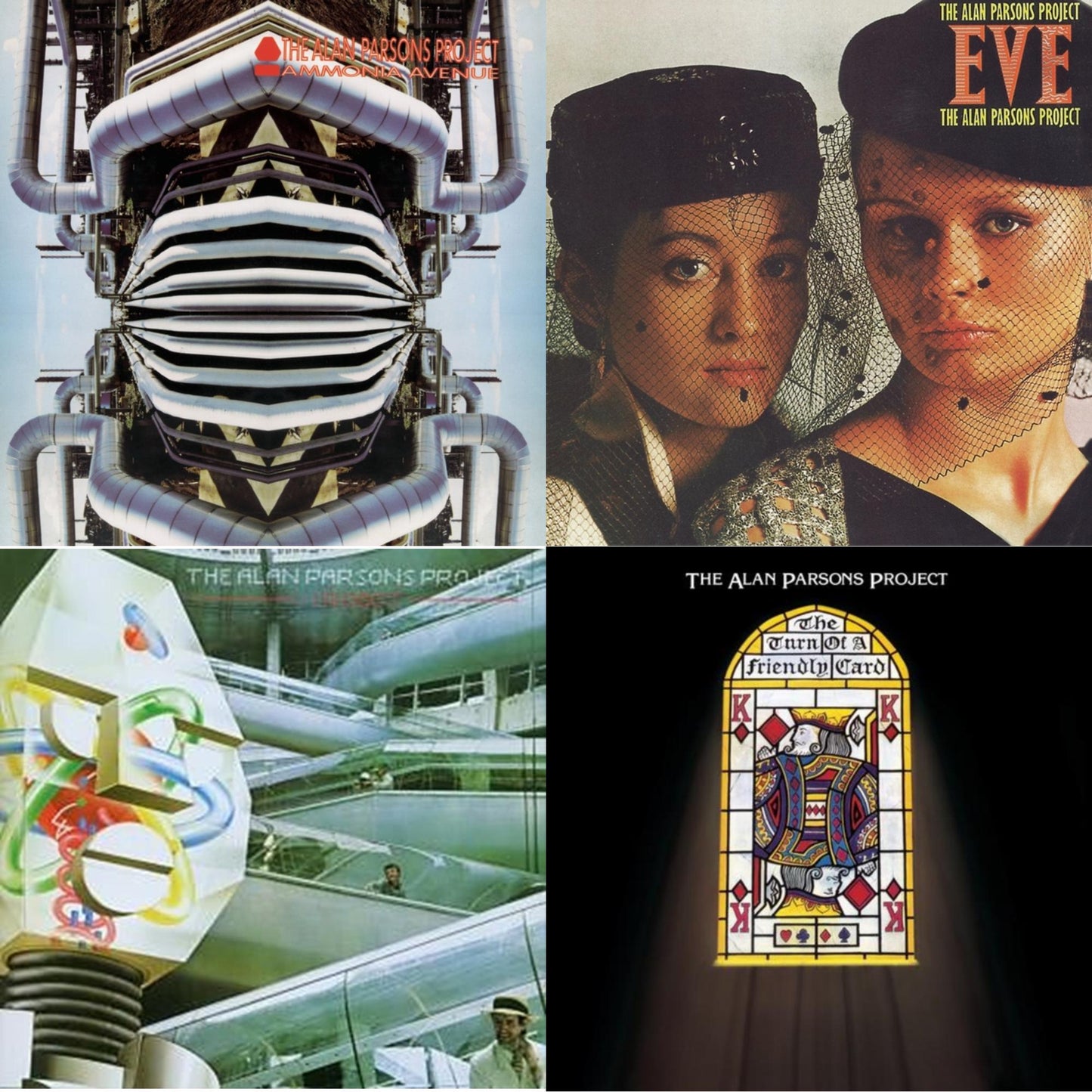 Alan Project Parsons - I Robot (Anniversary Edition) & Turn Of A Friendly Card & Ammonia Avenue & Eve - CD Bundle