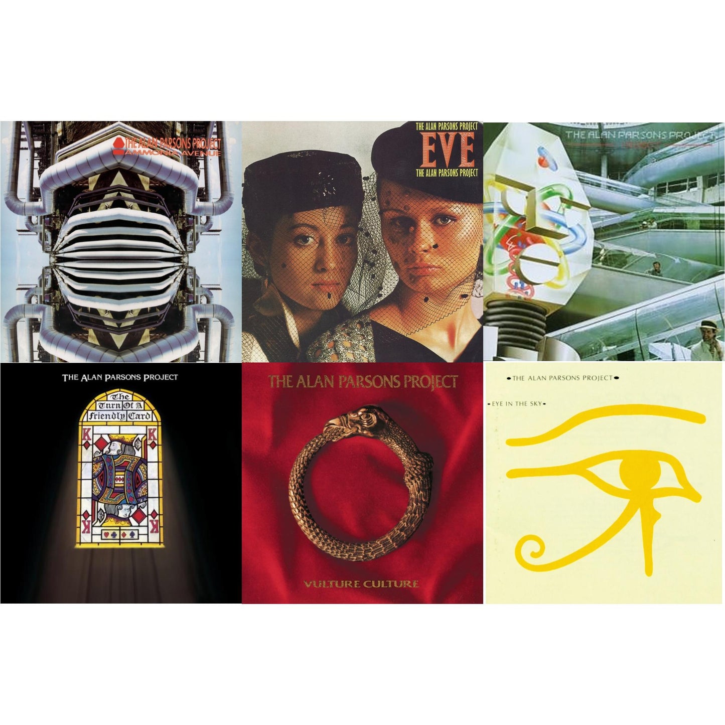 Alan Project Parsons - I Robot (Anniversary Edition) & Turn Of A Friendly Card & Ammonia Avenue & Eve & Vulture Culture & Eye In The Sky - CD Bundle