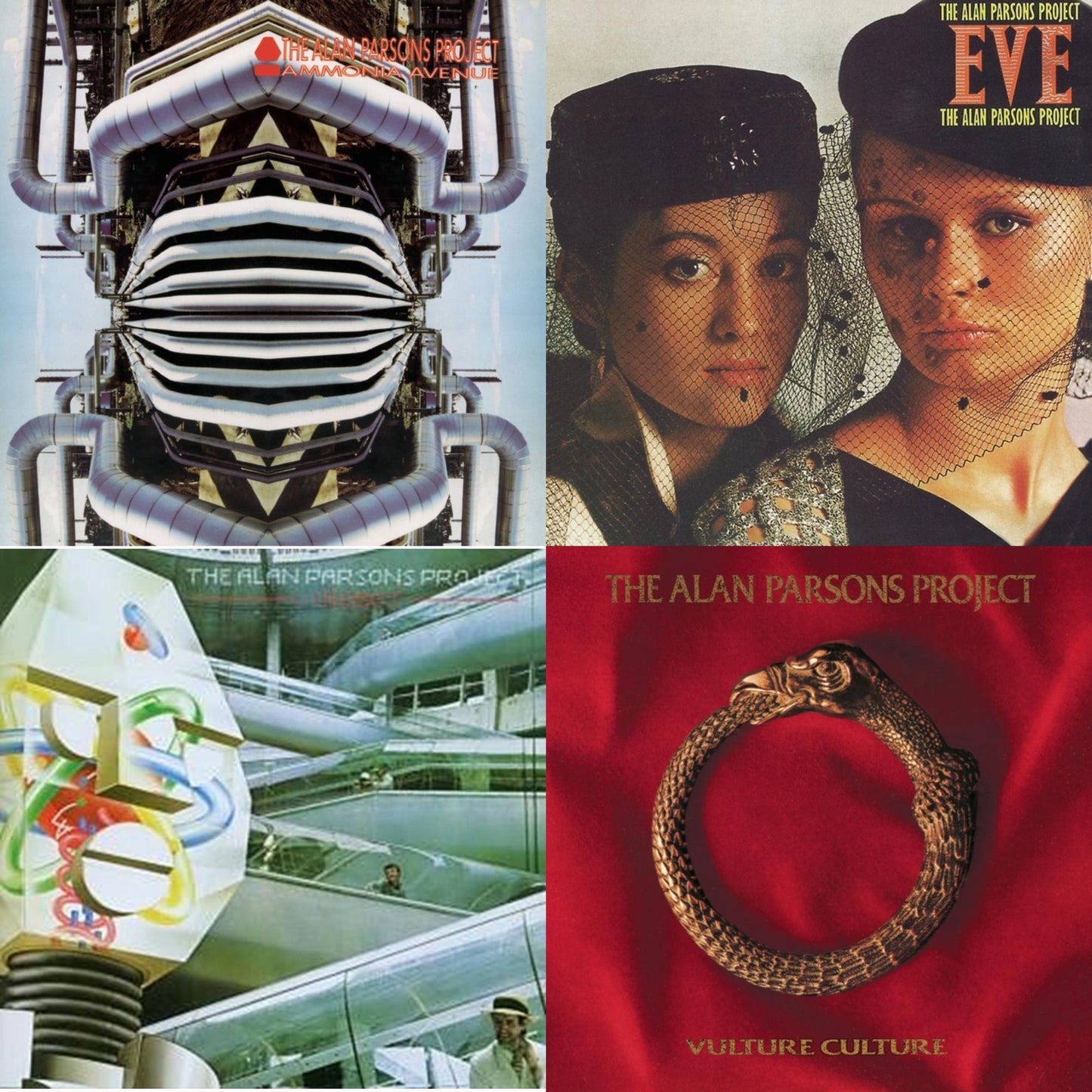 Alan Project Parsons - I Robot (Anniversary Edition) & Ammonia Avenue & Eve & Vulture Culture - CD Bundle