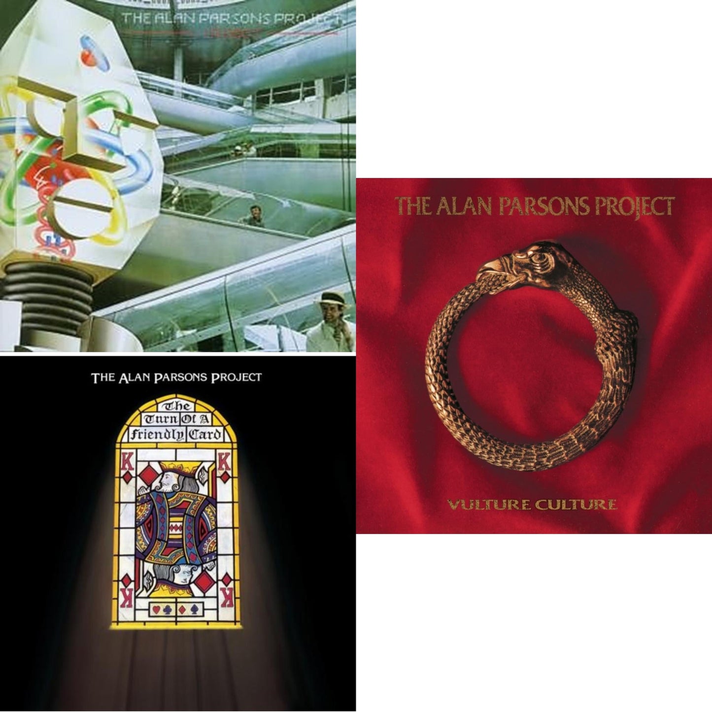 Alan Project Parsons - I Robot (Anniversary Edition) & Turn Of A Friendly Card & Vulture Culture - CD Bundle