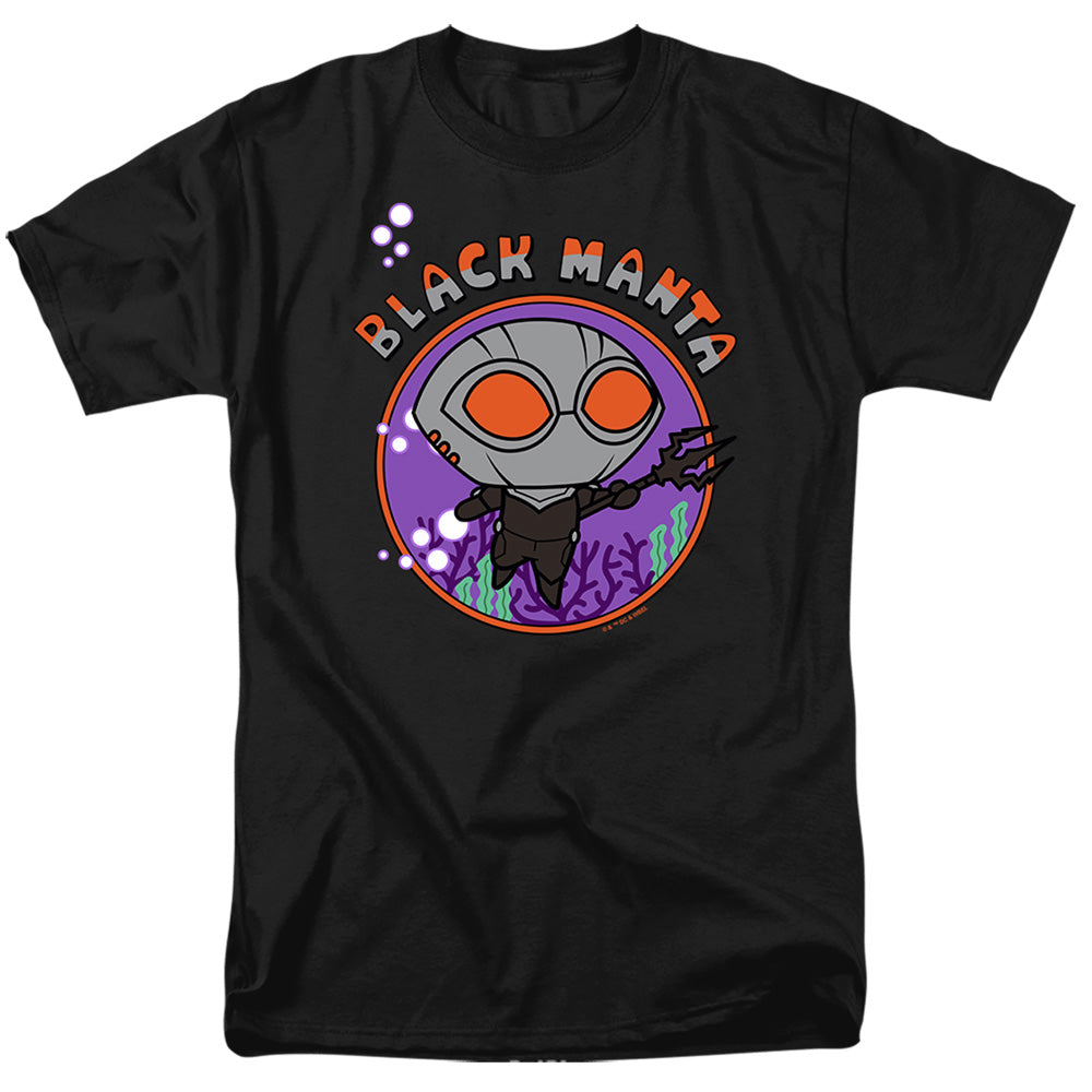 Aquaman And The Lost Kingdom Chibi Black Manta Mens T Shirt Black