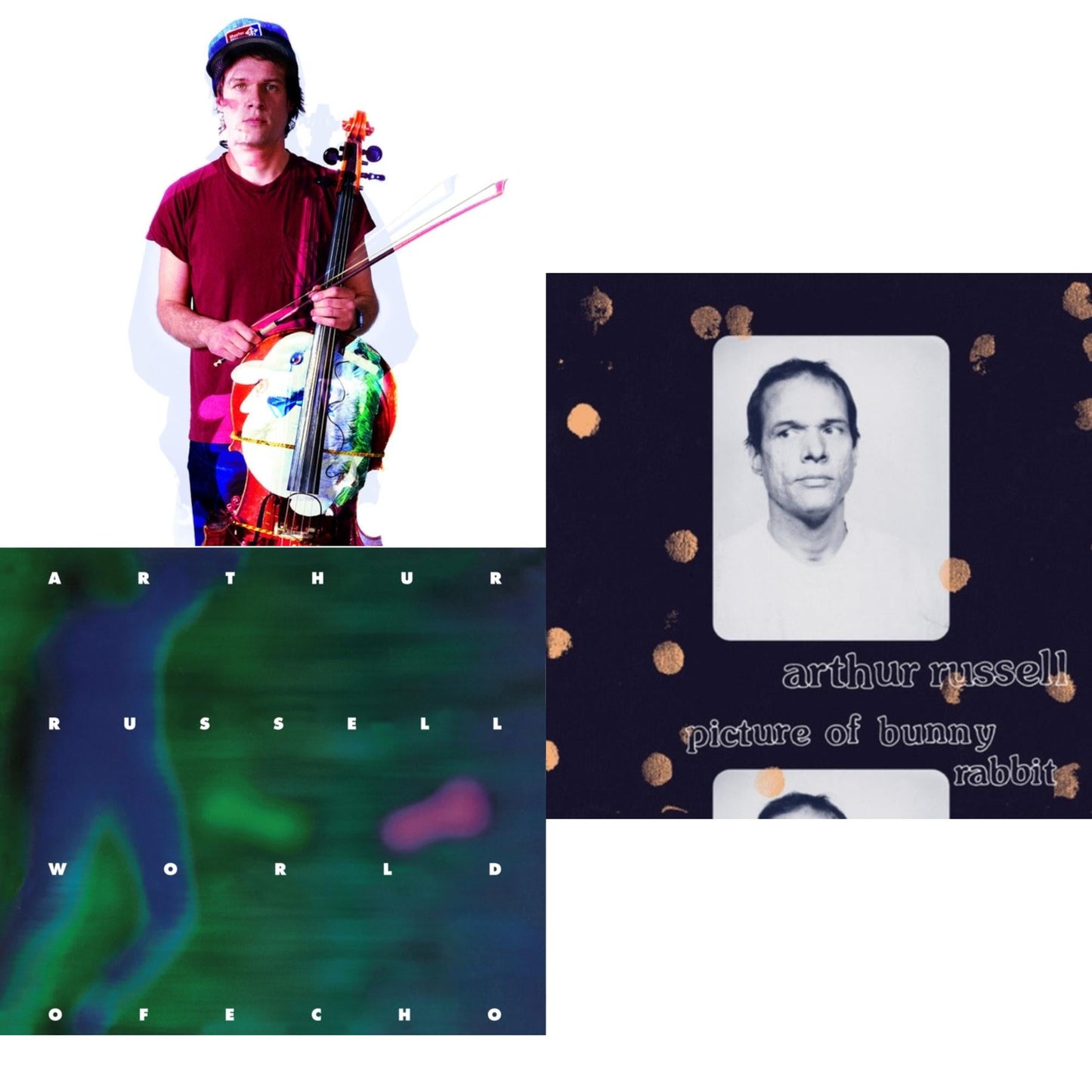 Arthur Russell - Calling Out Of Context & World Of Echo & Picture Of Bunny Rabbit - LP Vinyl Bundle