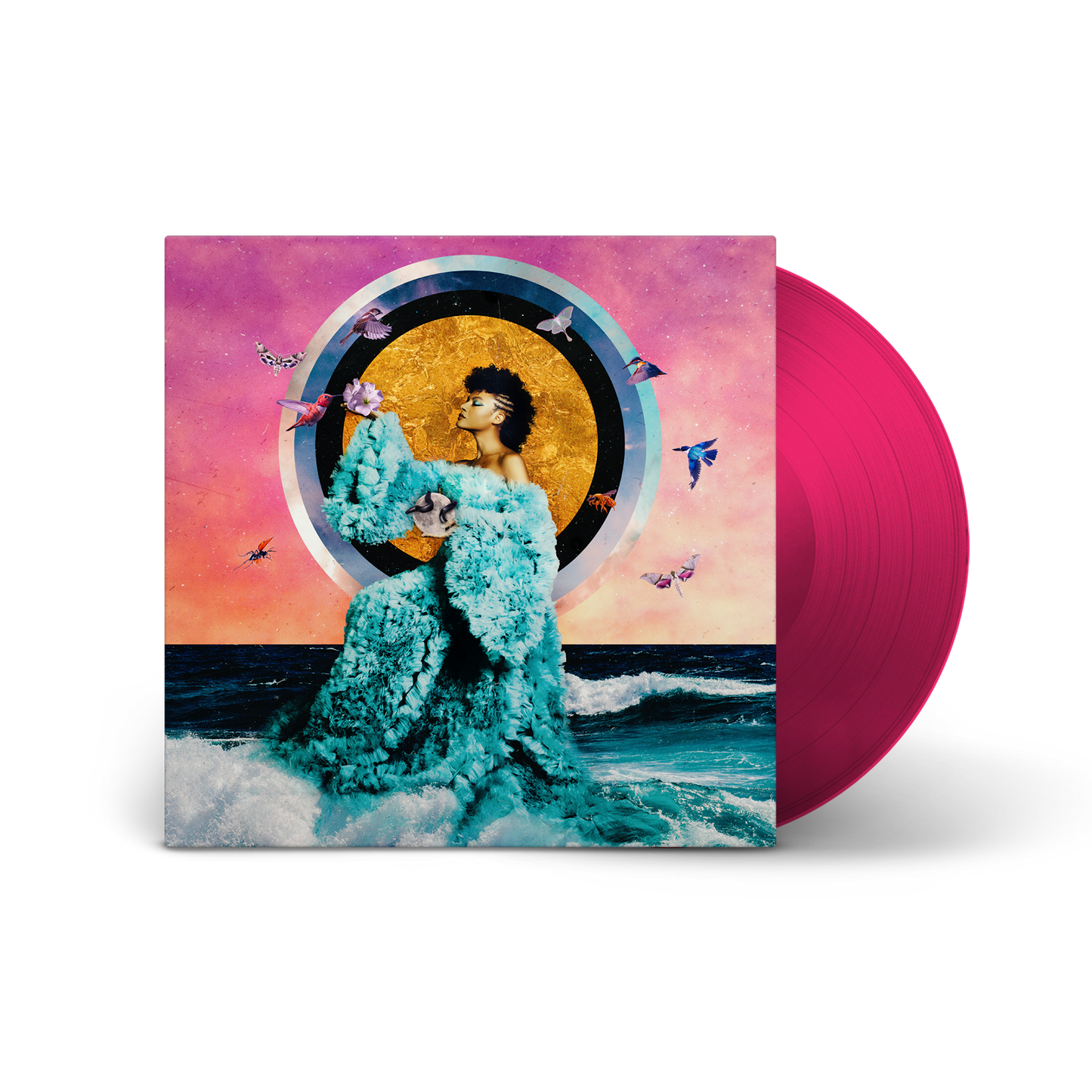 The Returner - Neon Coral Vinyl Record