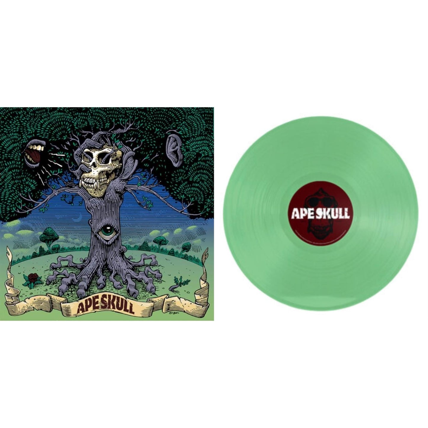 Ape Skull - Ape Skull (Green LP Vinyl) & Ape Skull (Quad Red/Blue LP Vinyl)