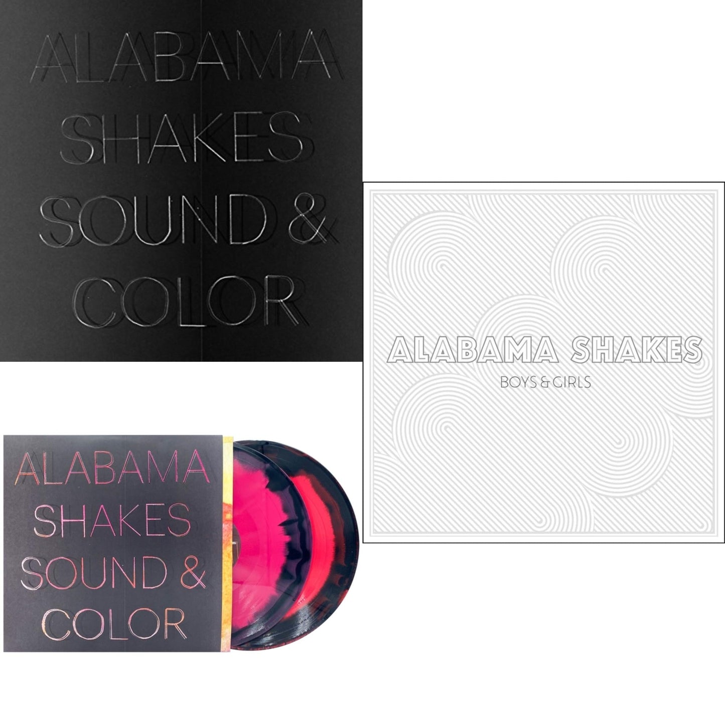 Alabama Shakes - Sound & Color & Sound & Color (Deluxe/2LP/Red/Black/Pink Mixed Vinyl) & Boys & Girls