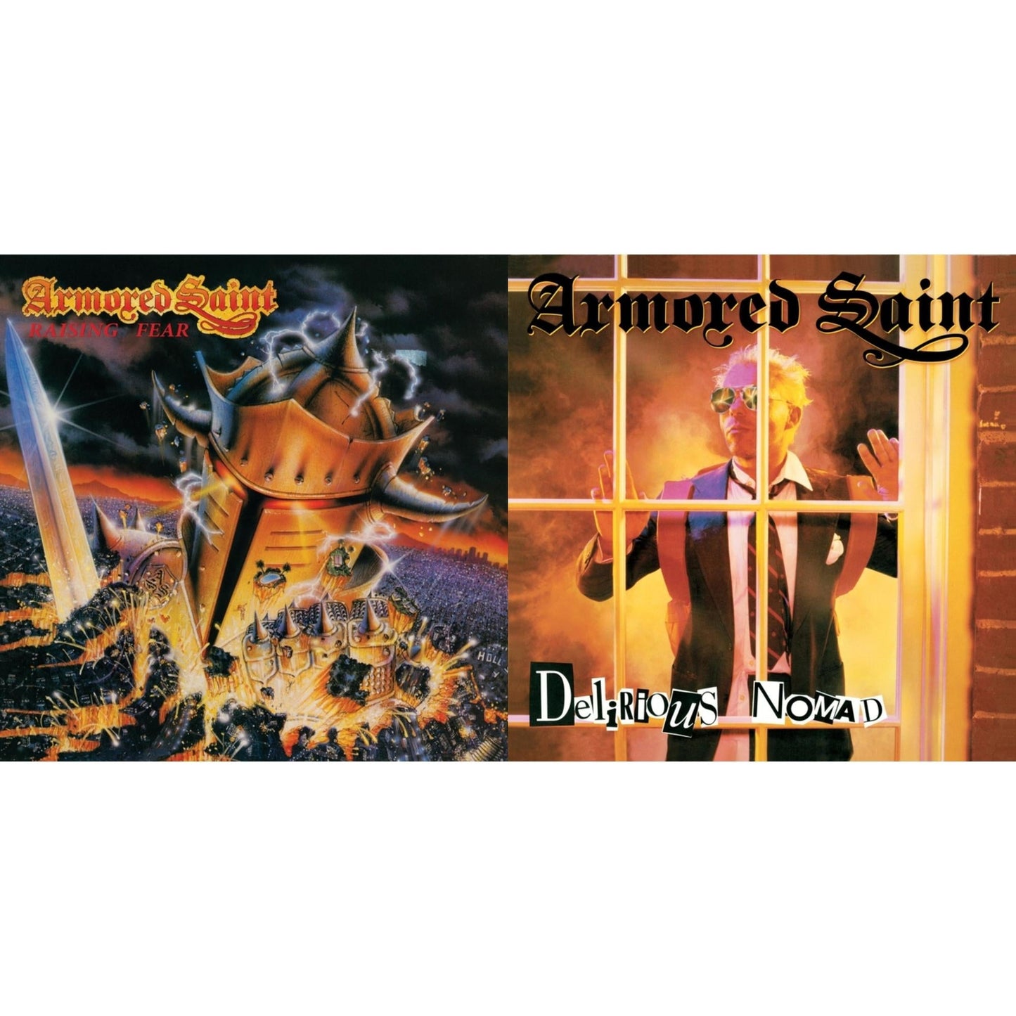 Armored Saint - Raising Fear & Delirious Nomad - CD Bundle