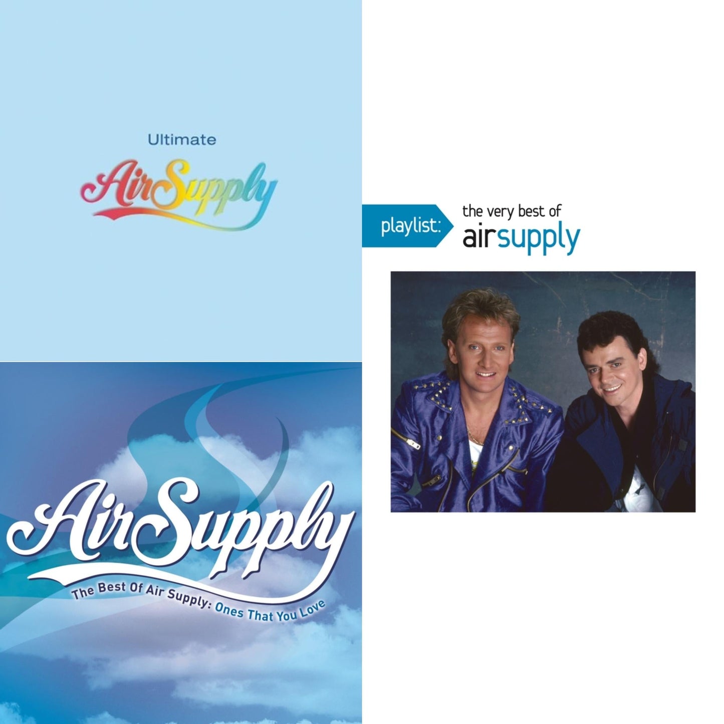 Air Supply - Ultimate Air Supply & Best Of Air Supply: Ones That You Love & Playlist: Very Best Of Air Supply - CD Bundle