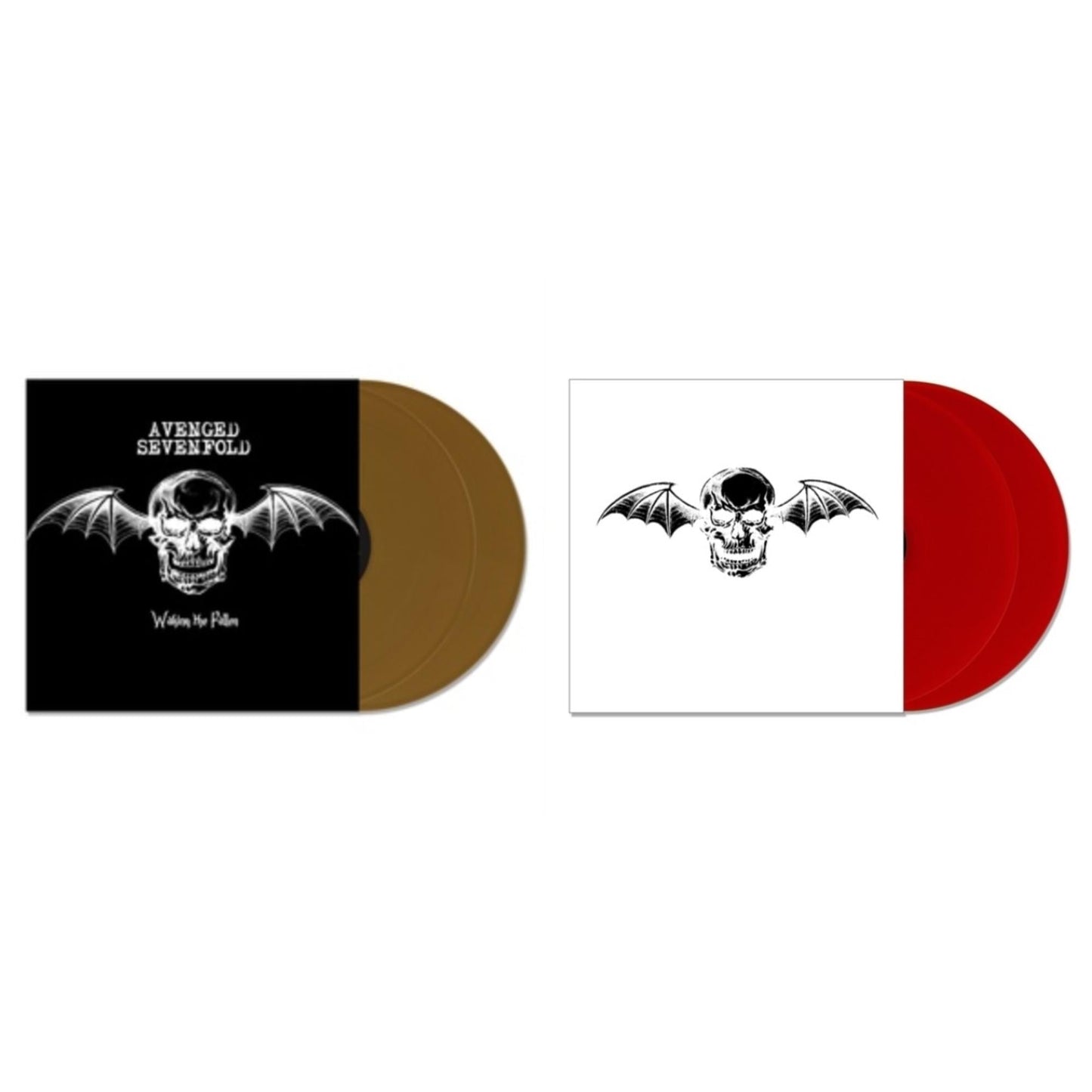 Avenged Sevenfold - Waking The Fallen (Gold Vinyl/2LP) & Avenged Sevenfold (Red Vinyl/2LP)