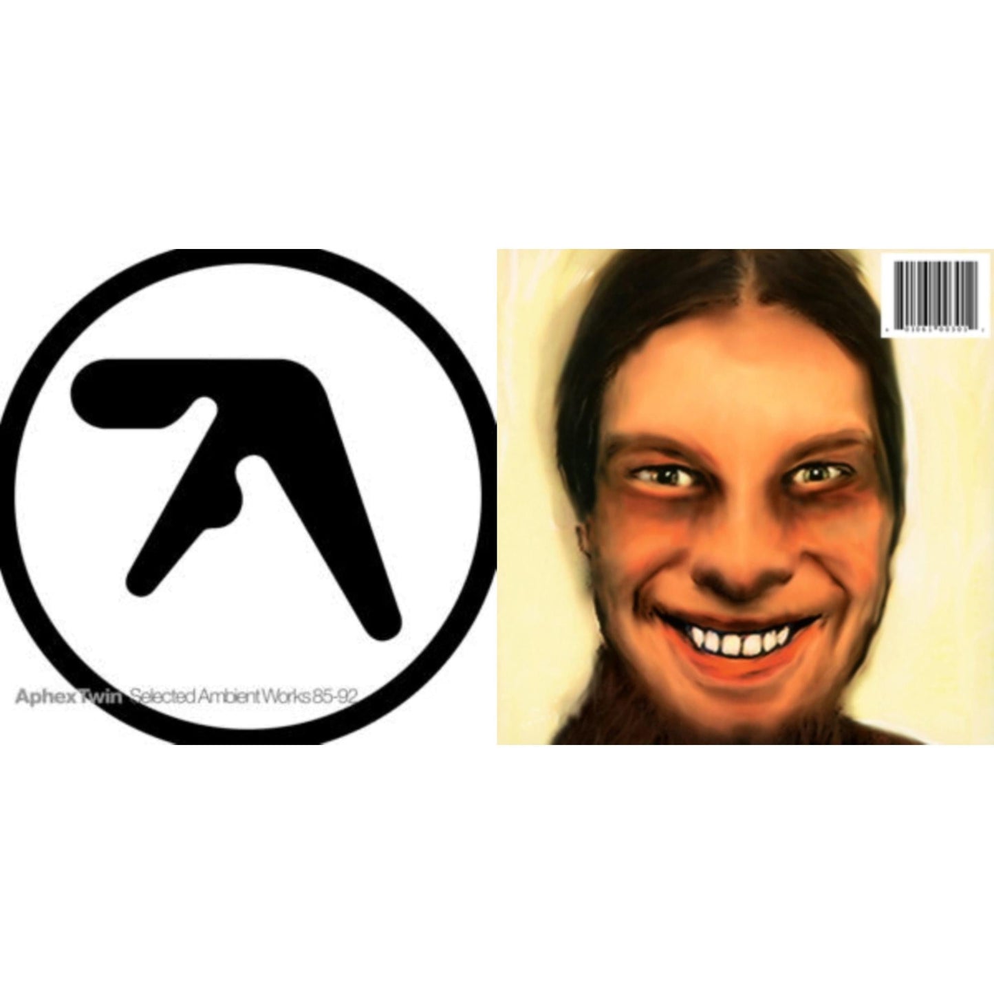 Aphex Twin - Selected Ambient Works 85-92 & I Care Because You Do - LP Vinyl Bundle