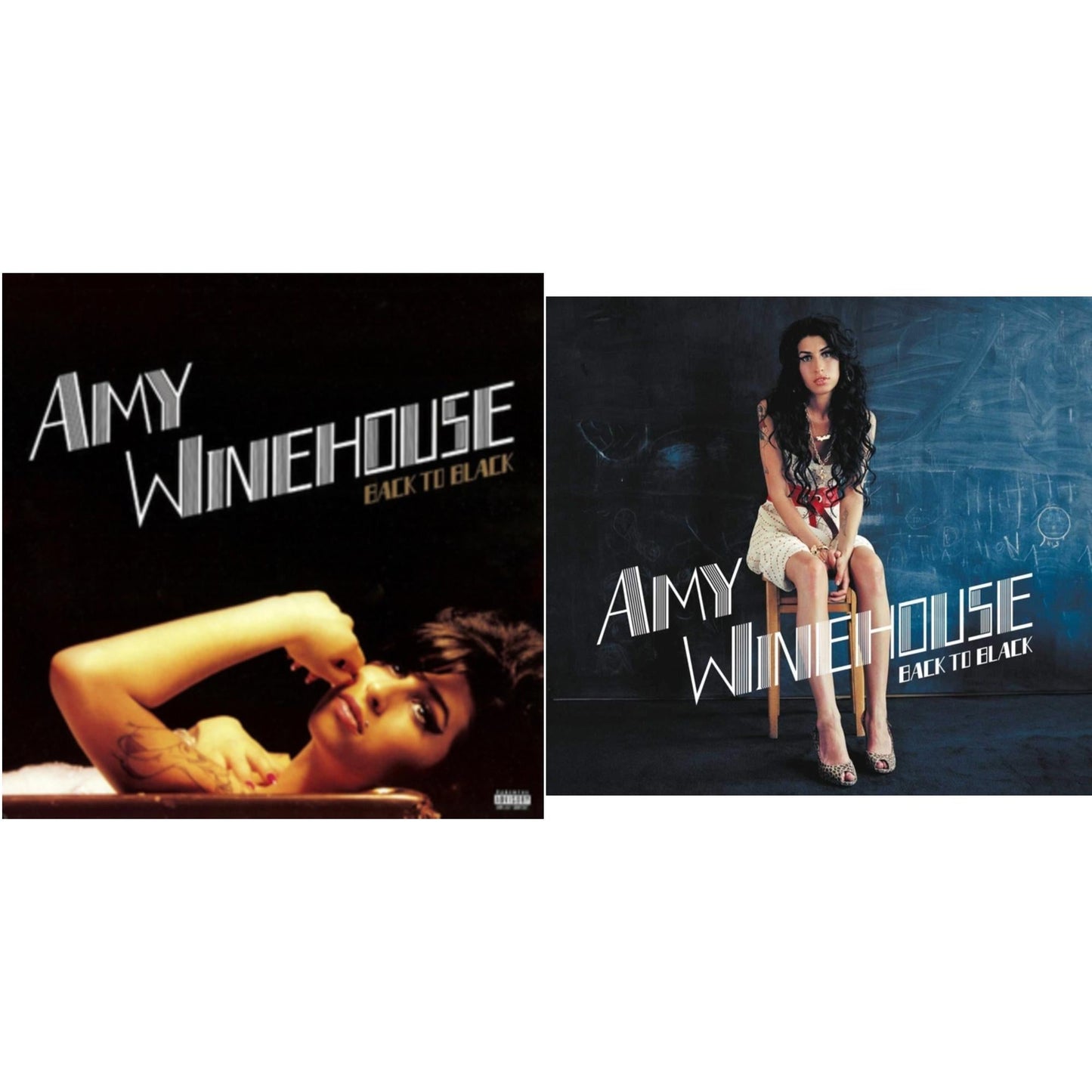 Amy Winehouse - Back To Black & Back To Black - LP Vinyl Bundle