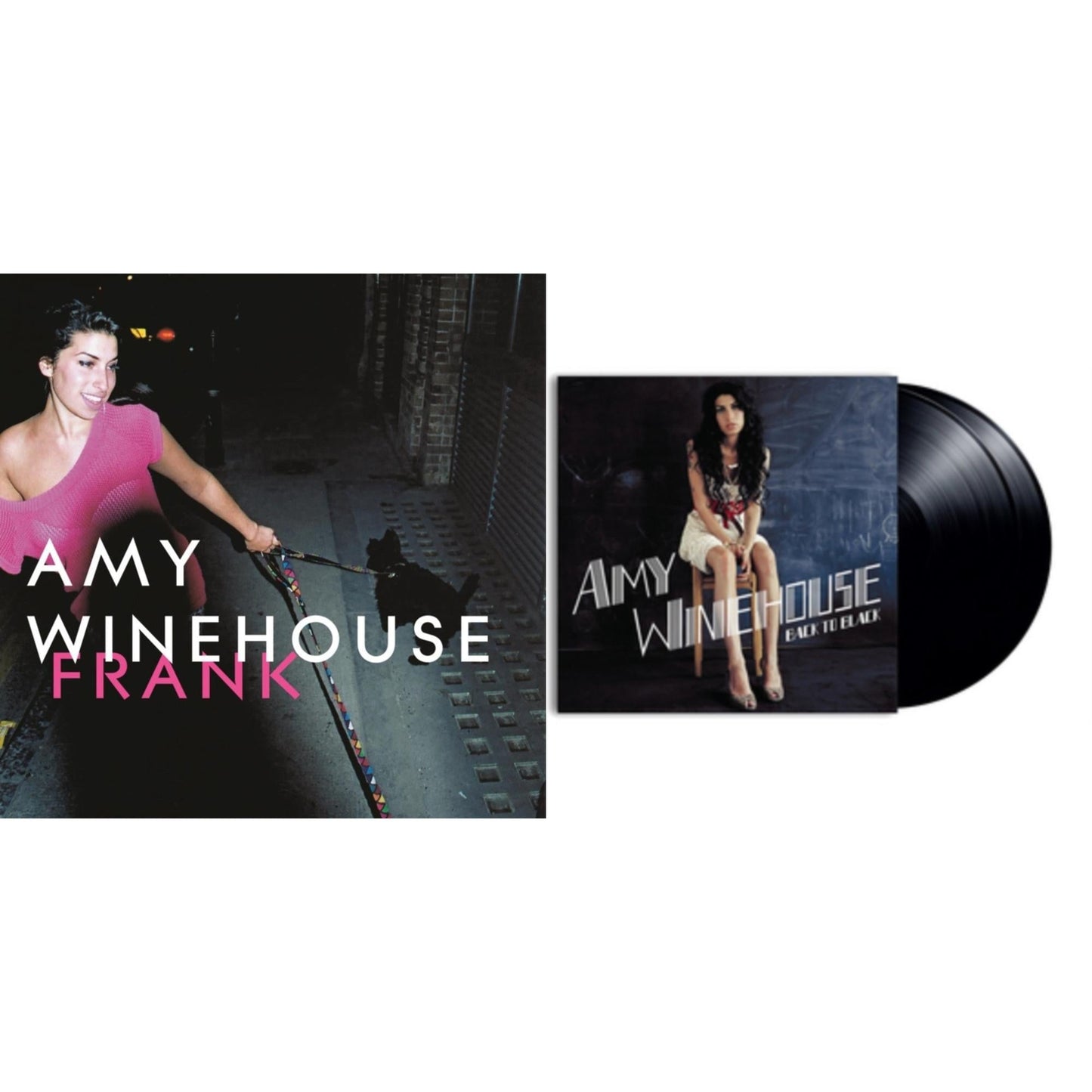Amy Winehouse - Back To Black (Deluxe Edition) (180G/Dl Card/Limited) & Frank (X) (2LP/Picture Disc)