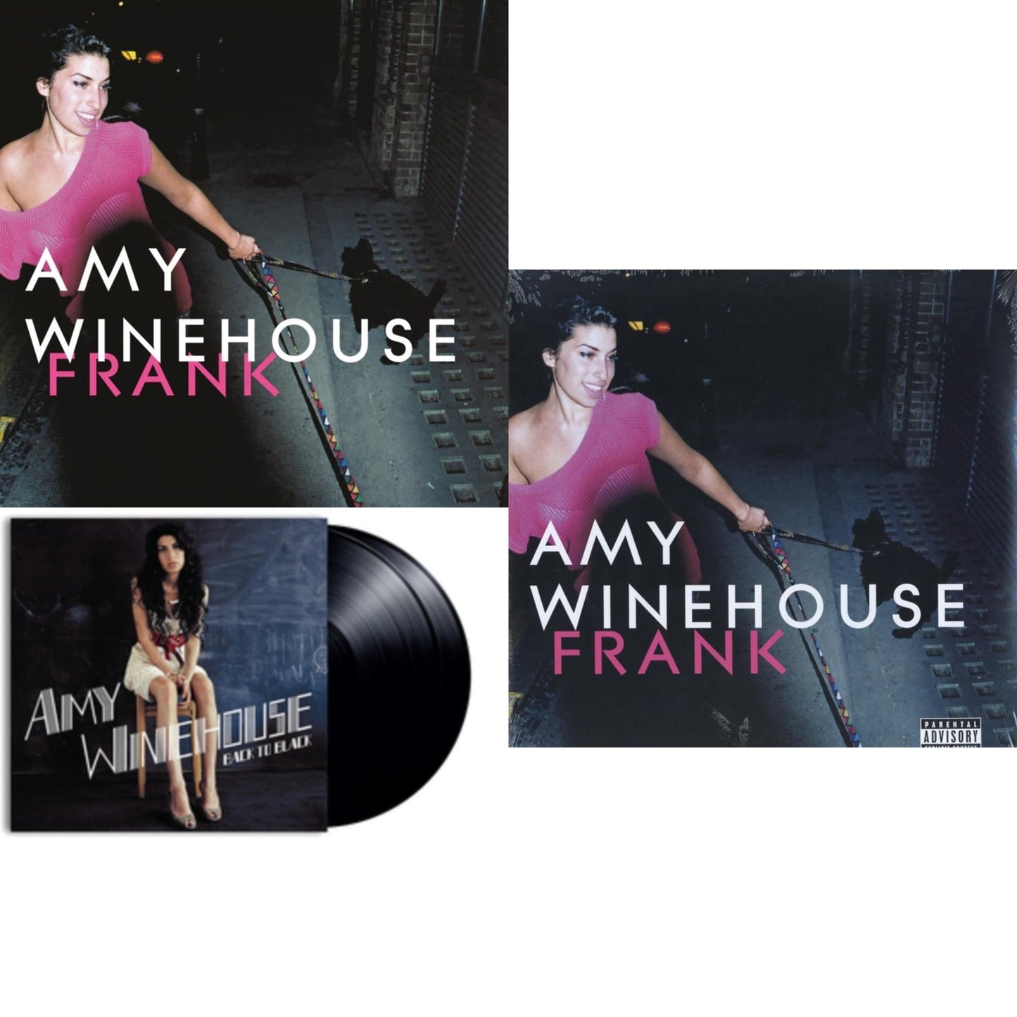 Amy Winehouse - Back To Black (Deluxe Edition) (180G/Dl Card/Limited) & Frank (X) (2LP/Picture Disc) & Frank (Exp)