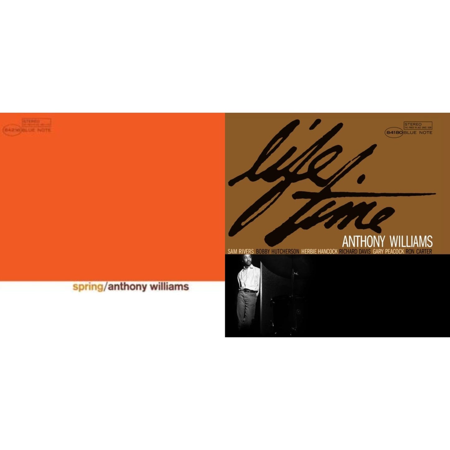 Anthony Williams - Life Time (Blue Note Tone Poet Series) & Spring (Blue Note Classic LP Vinyl Series)