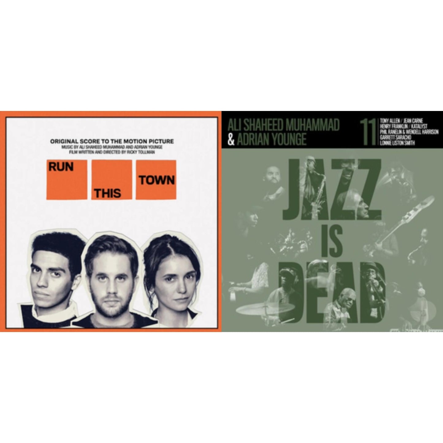 Adrian & Ali Shaheed Muhammad Younge - Jazz Is Dead 011 & Roy Ayers - LP Vinyl Bundle