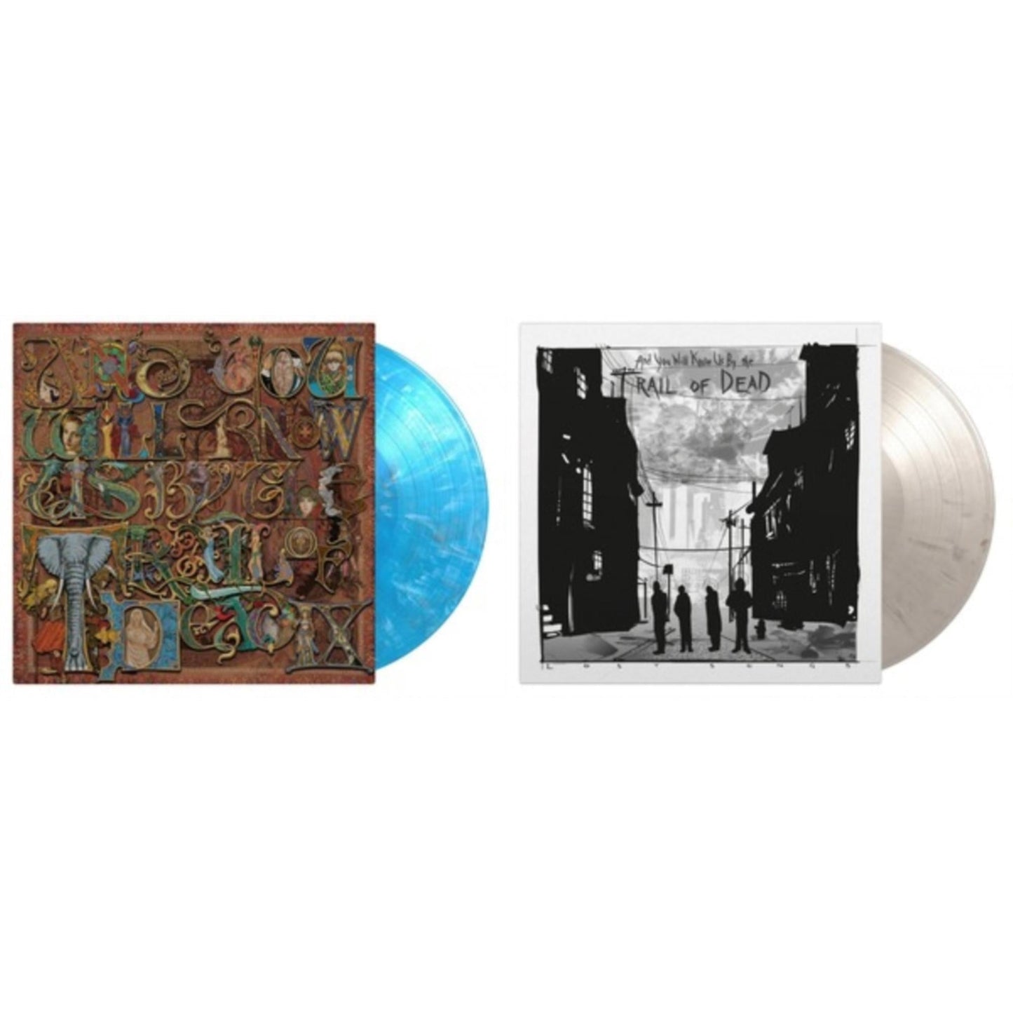 And You Will Know Us By The Trail Of The Dead - Lost Songs (2LP/180G/Black & White Marbled Vinyl) & Ix (180G/Blue Marbled LP Vinyl)