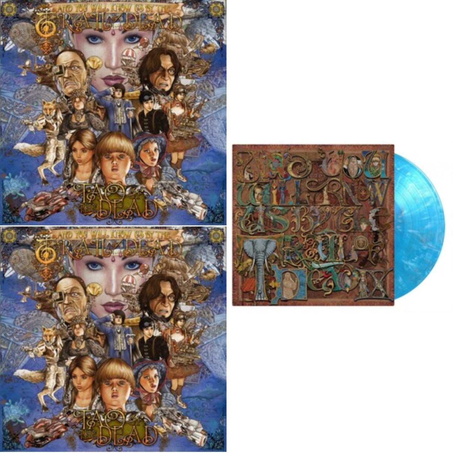 And You Will Know Us By The Trail Of The Dead - Tao Of The Dead (2LP) & Tao Of The Dead (Gold Vinyl/2LP) & Ix (180G/Blue Marbled LP Vinyl)