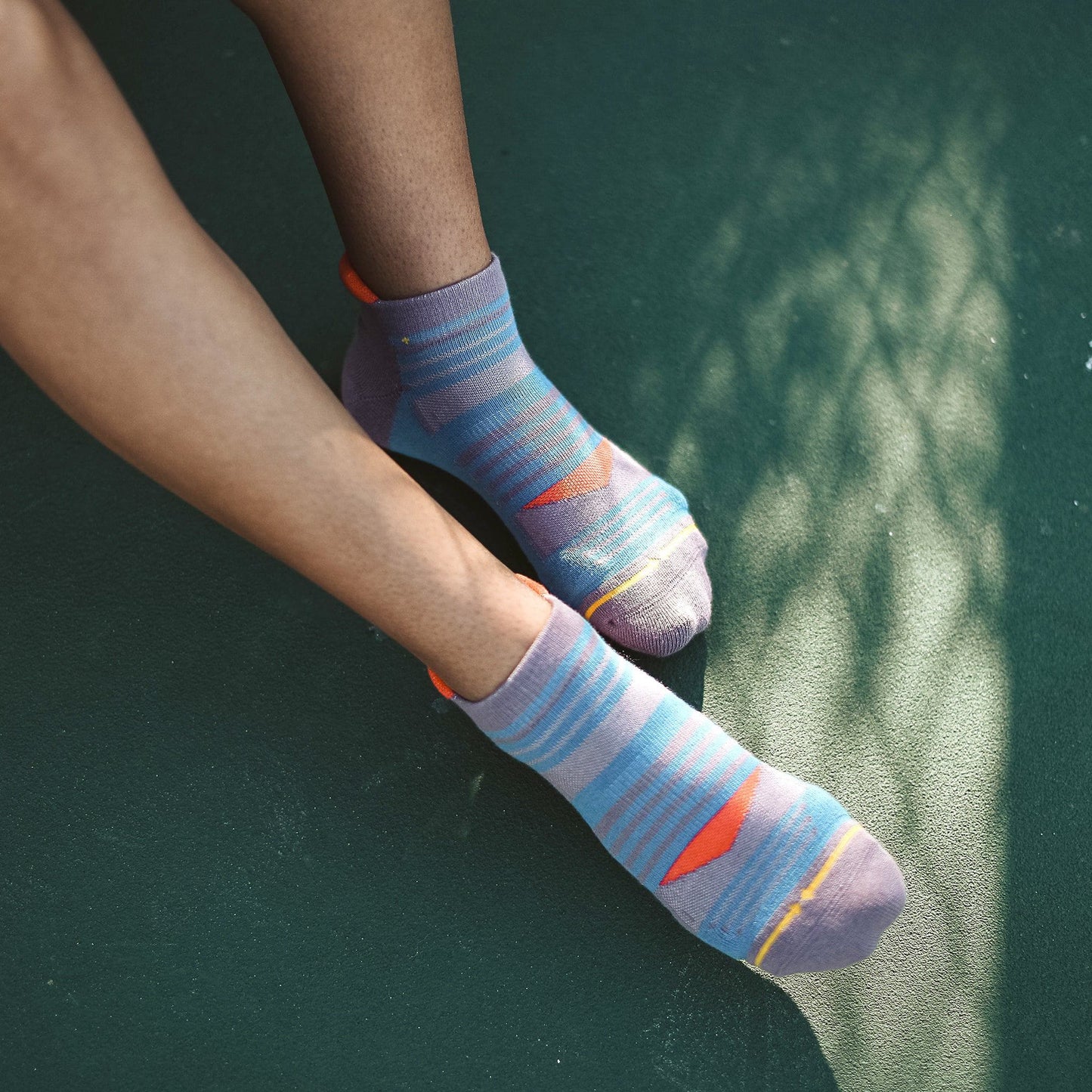 Action Grey Adult Ankle Socks