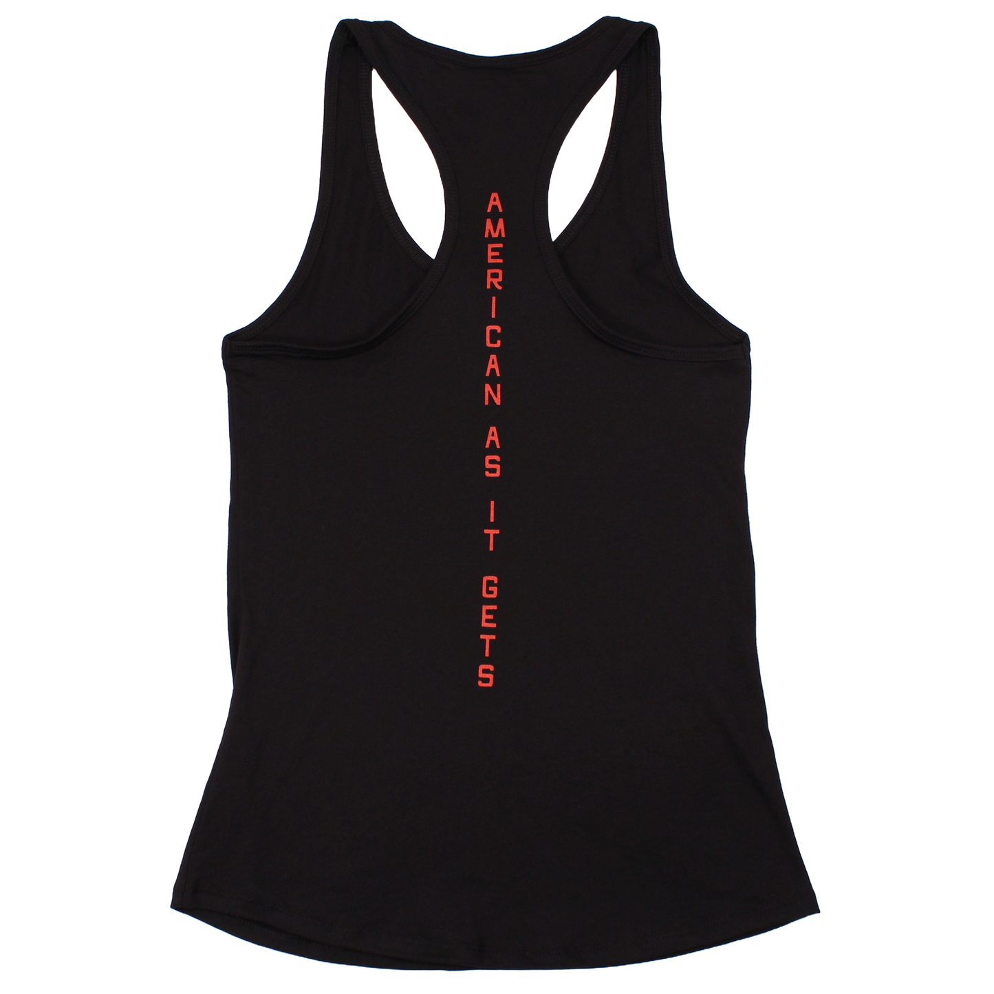 Aaron Lewis Rose Flag Womens Racerback Tank Top Black