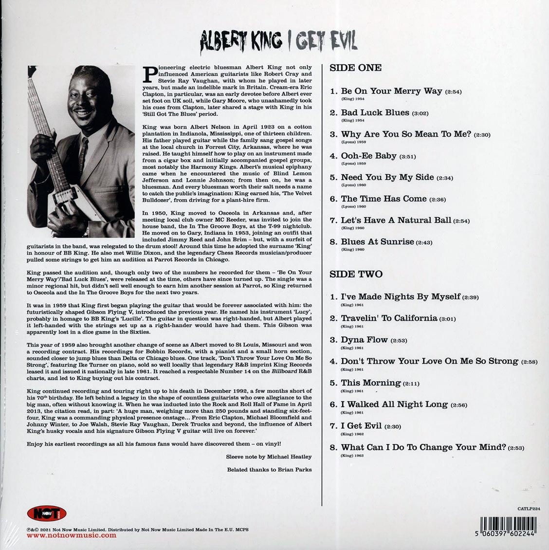 I Get Evil Vinyl Record