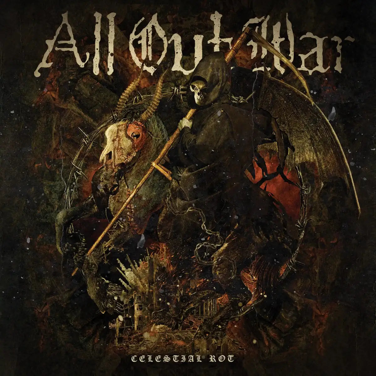 All Out War - CELESTIAL ROT Vinyl Record