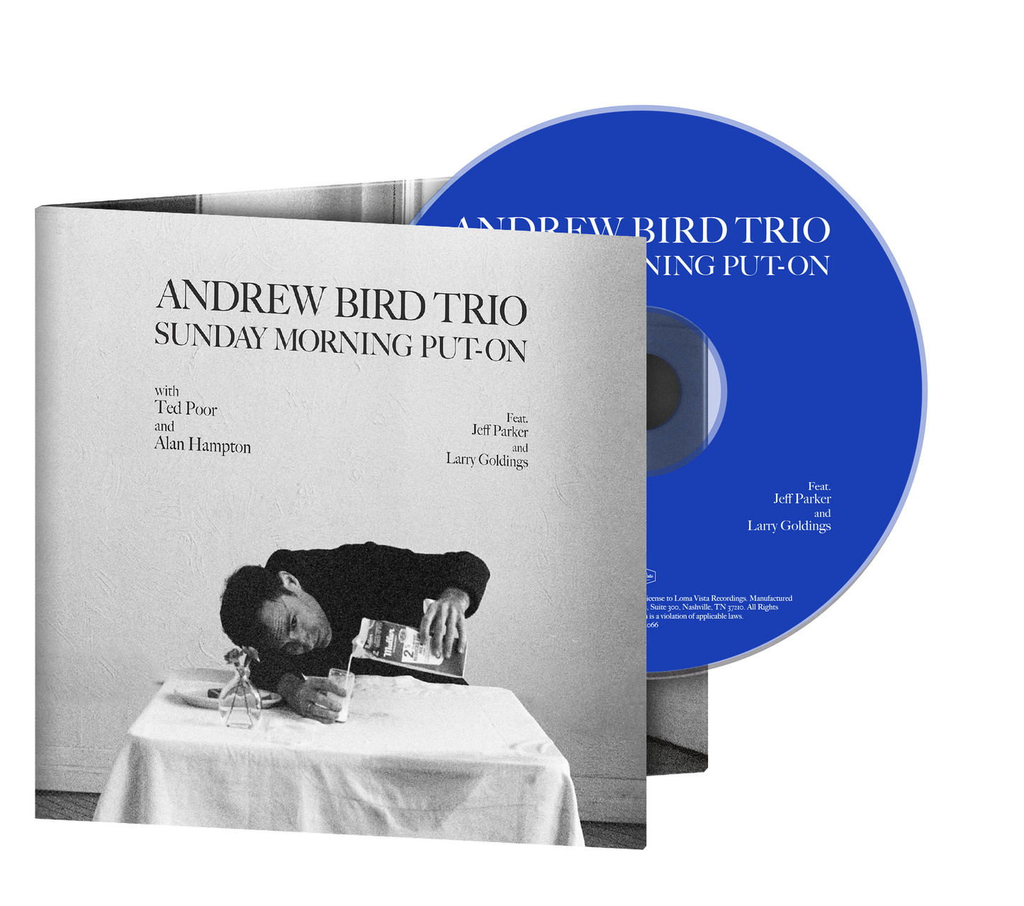 Andrew Bird Trio Sunday Morning Put-On Music CD