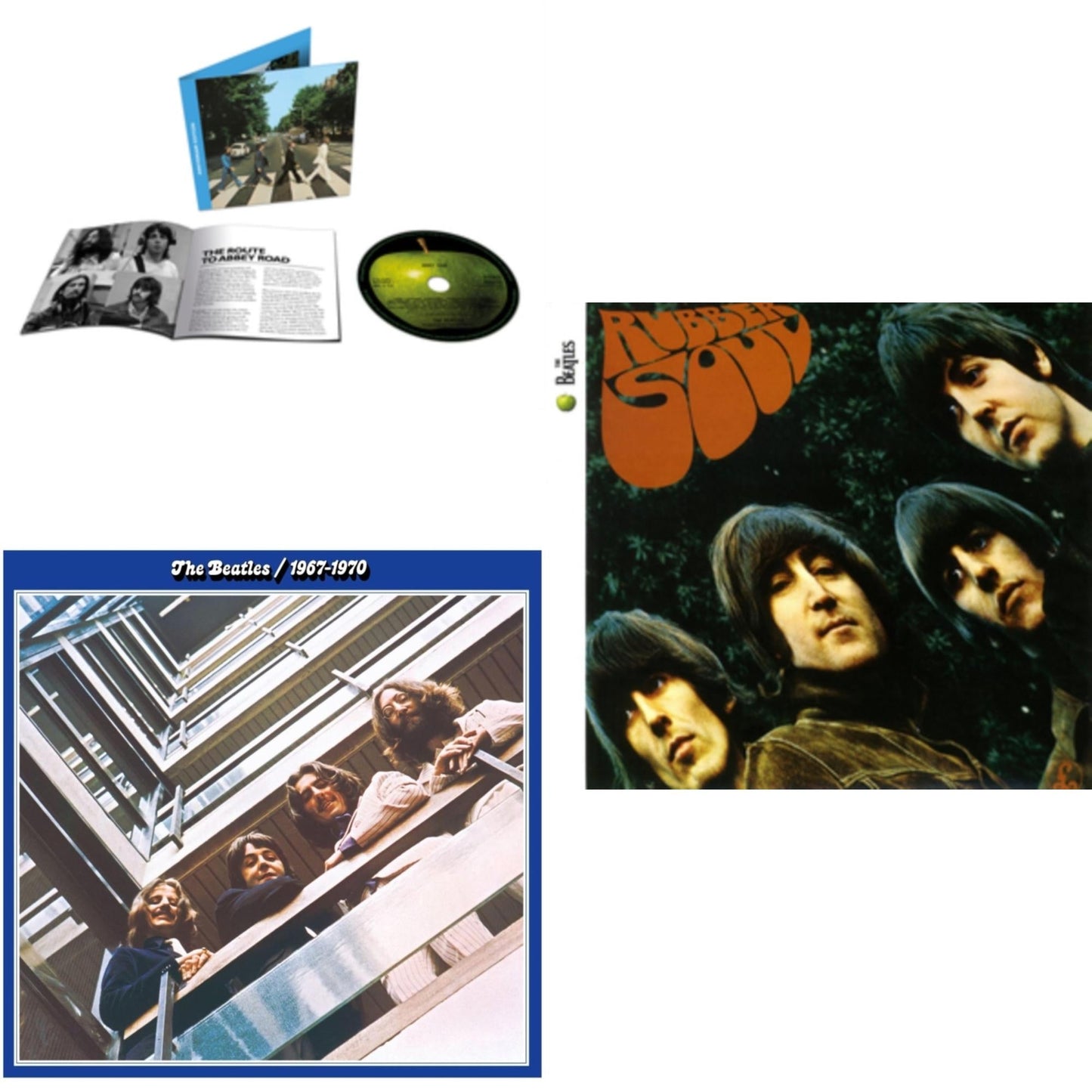 Beatles - Rubber Soul & Beatles 1967-1970 (2023 Edition) (2CD) & Abbey Road Anniversary