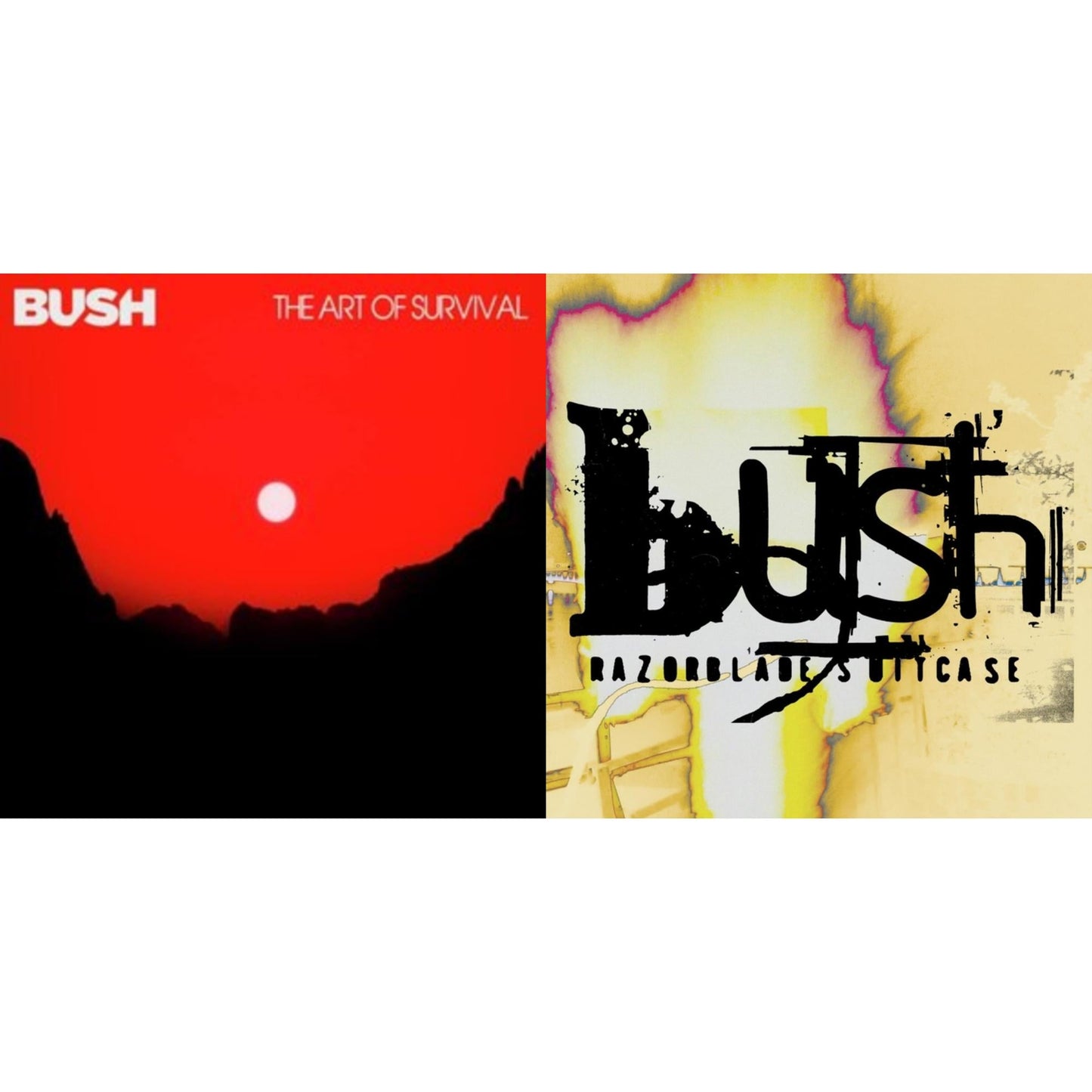 Bush - Art Of Survival (Black LP Vinyl) & Razorblade Suitcase (In Addition) (2LP/Gatefold)