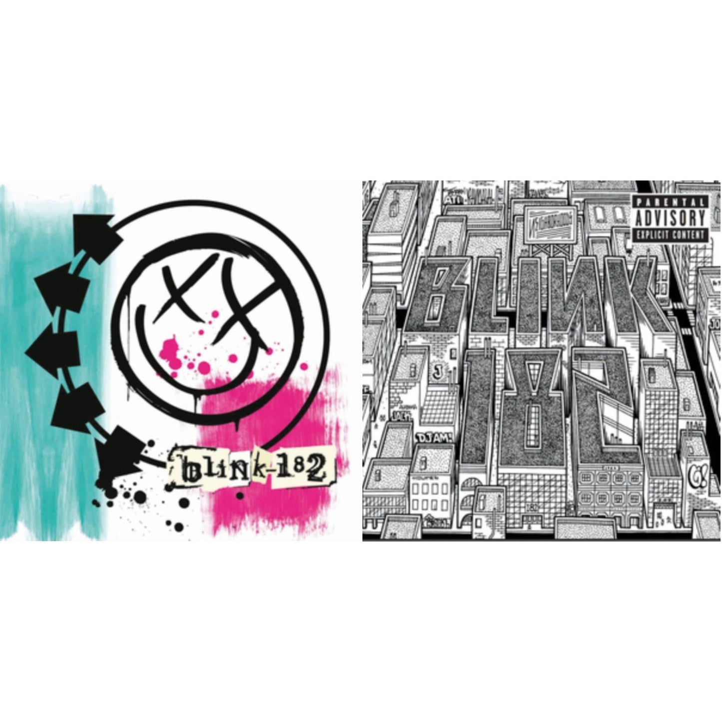 Blink-182 - Blink-182 & Neighborhoods - LP Vinyl Bundle