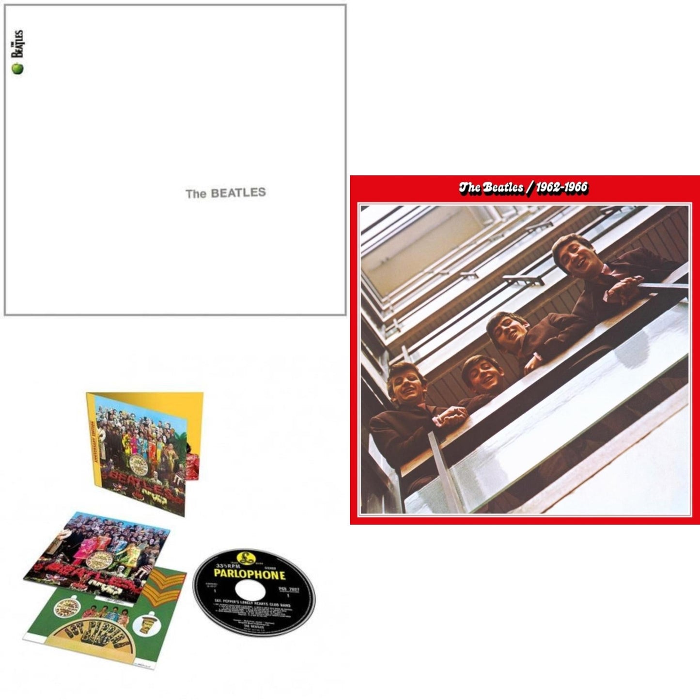 Beatles - Beatles & Beatles 1962-1966 (2023 Edition) (2CD) & Sgt. Pepper's Lonely Hearts Club Band (Anniversary Edition)