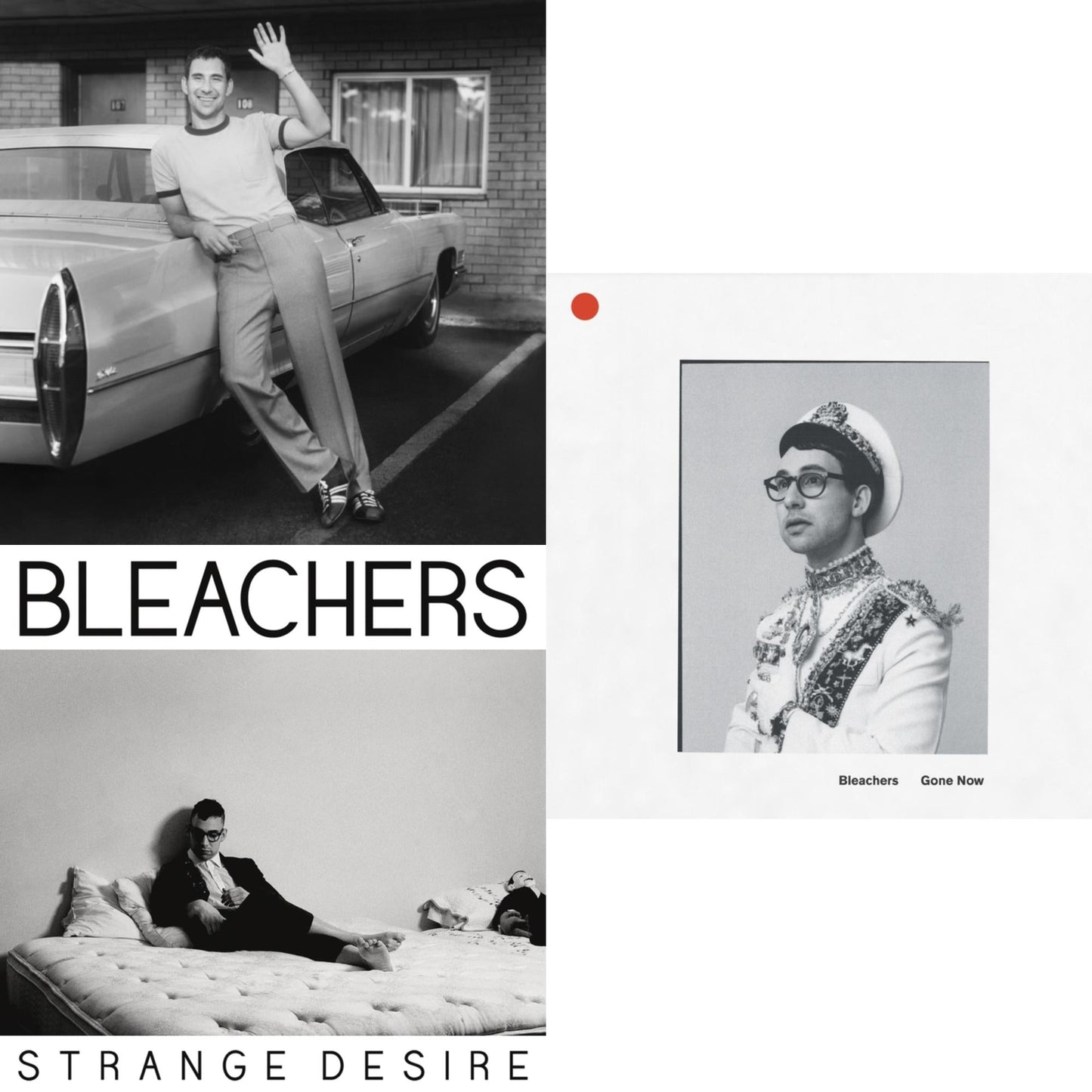 Bleachers - Gone Now (180G/Gold Palate LP Vinyl) & Strange Desire (180G/Translucent Yellow LP Vinyl) & Bleachers (Clear Vinyl/2LP)