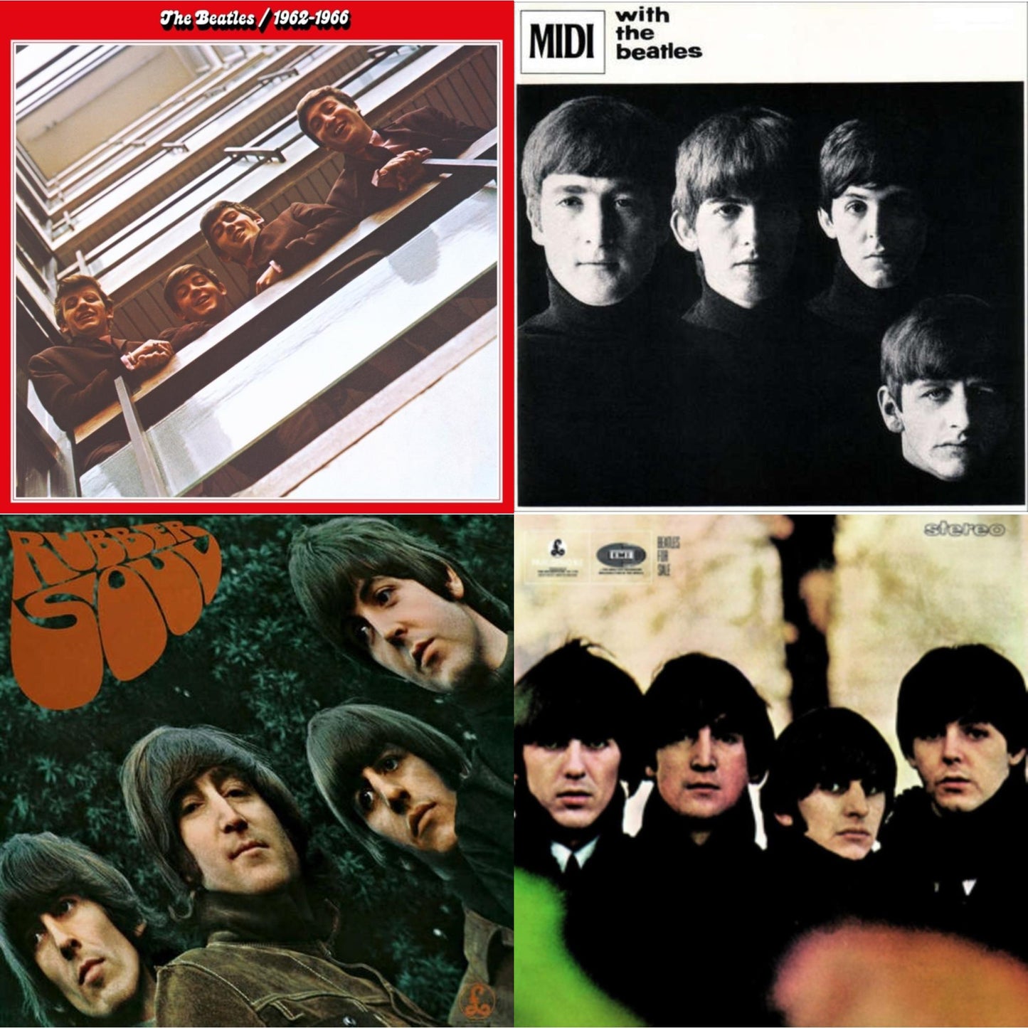 Beatles - Beatles For Sale & Rubber Soul & With The Beatles & Beatles 1962-1966 (2023 Edition) (Half-Speed) (3LP)