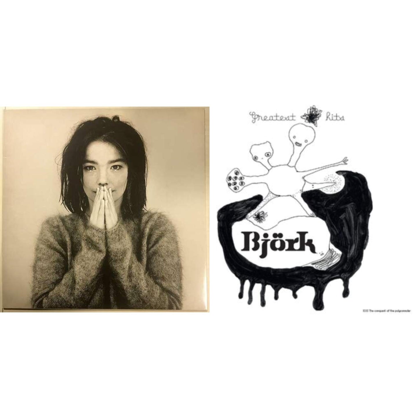 Bjork - Debut & Greatest Hits - LP Vinyl Bundle