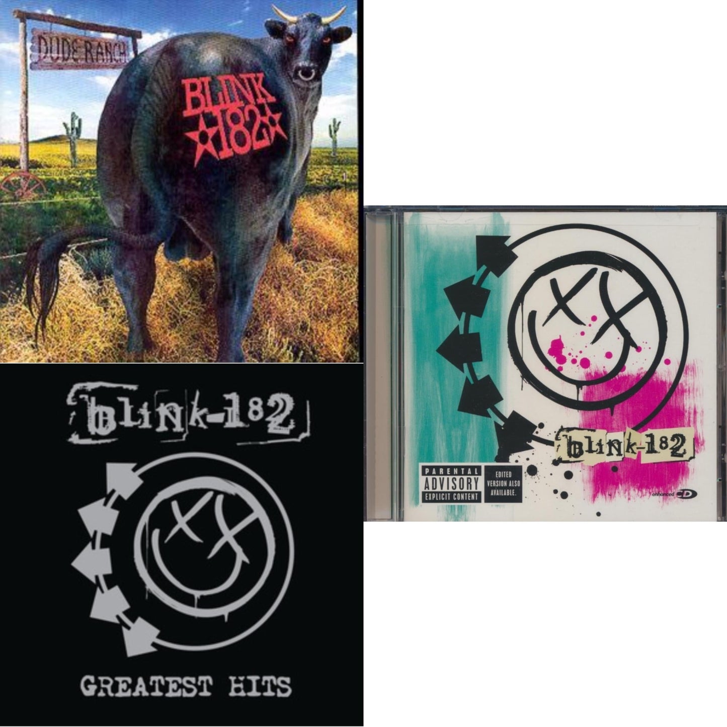 Blink-182 - Dude Ranch & Blink-182 & Greatest Hits - CD Bundle