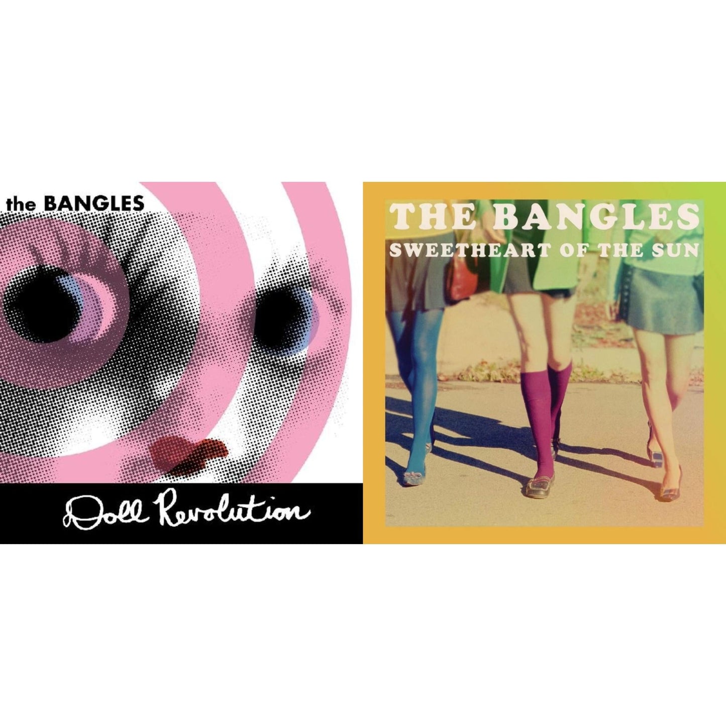 Bangles - Doll Revolution (Limited/2LP/White Vinyl Edition) & Sweetheart Of The Sun (Limited Transparent Teal LP Vinyl Edition)
