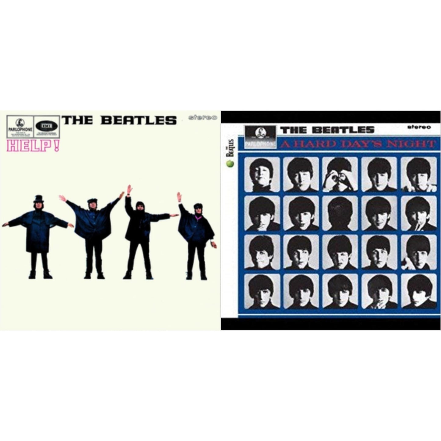 Beatles - Help & Hard Day's Night - LP Vinyl Bundle